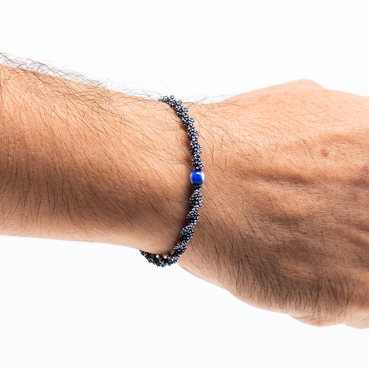 Handmade Men's Hand Knitted Bracelet