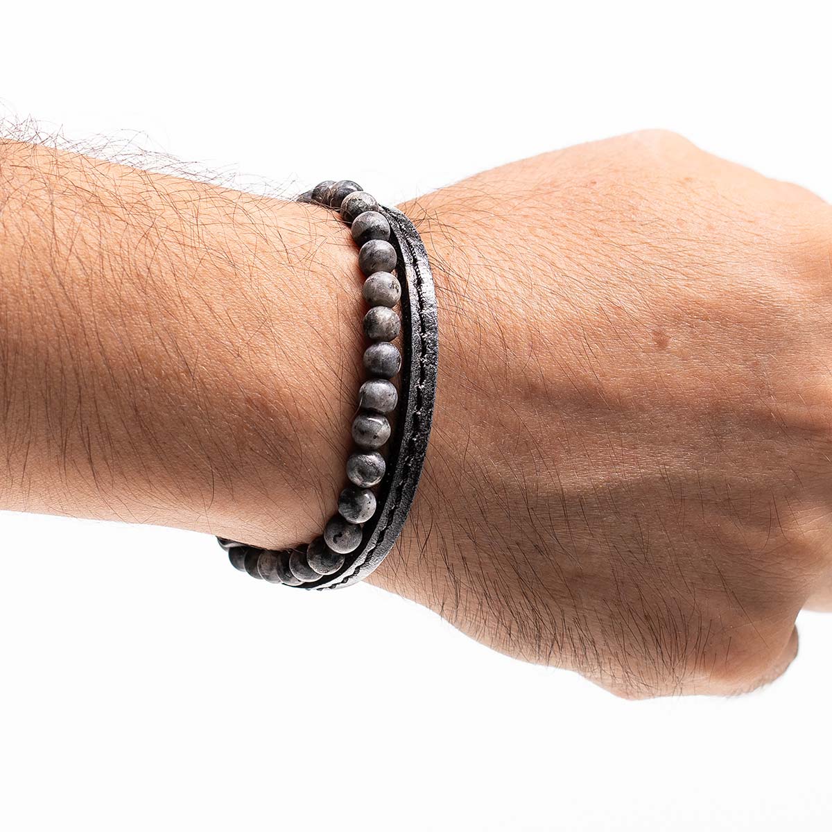 Handmade Men's Leather Bracelet