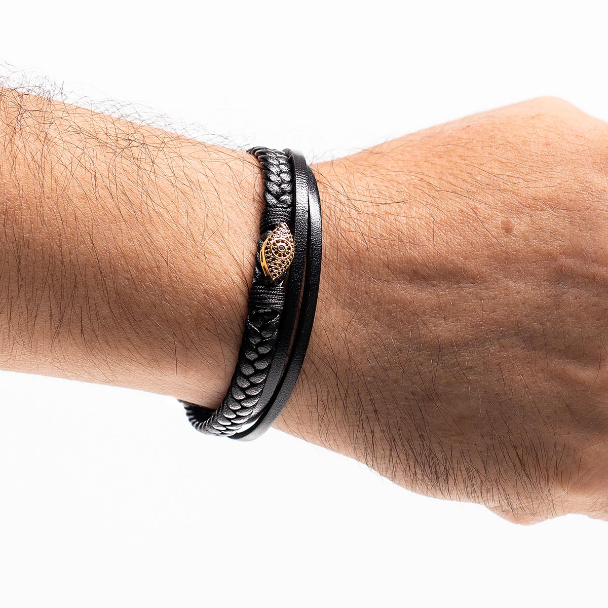 Handmade Men's Leather Bracelet