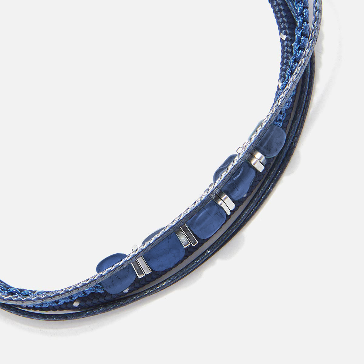 Handmade Men's Multiline Adjustable Bracelet