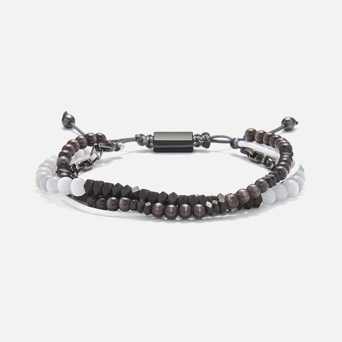 Handmade Men's Multiline Adjustable Bracelet