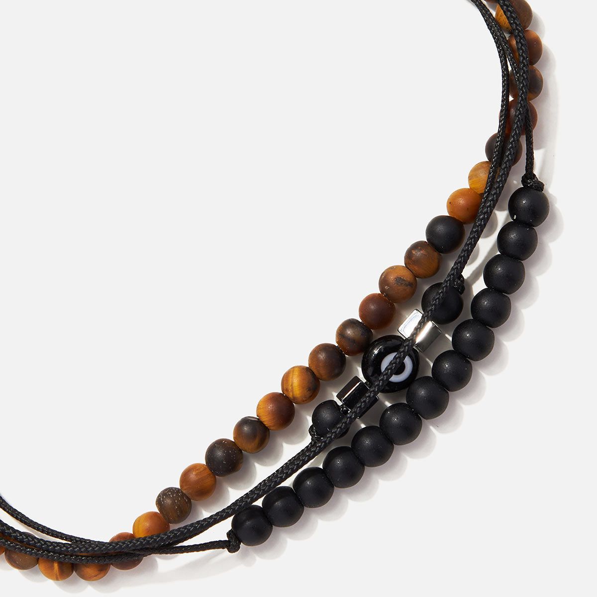 Handmade Men's Multiline Adjustable Bracelet