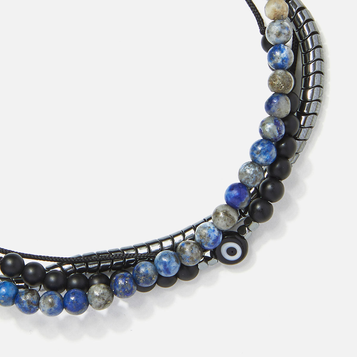 Handmade Men's Multiline Adjustable Bracelet