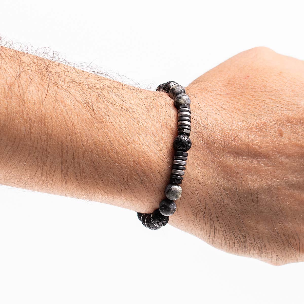 Handmade Men's Beaded Bracelet