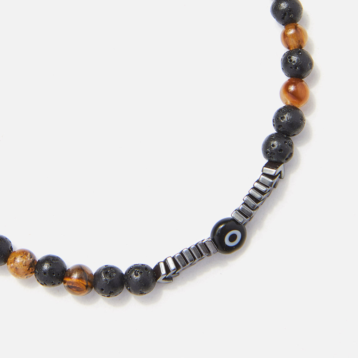 Handmade Men's Adjustable Beaded Bracelet