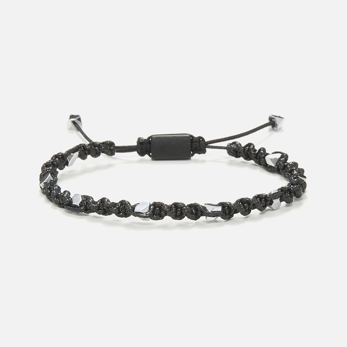 Handmade Men's Adjustable Beaded Bracelet