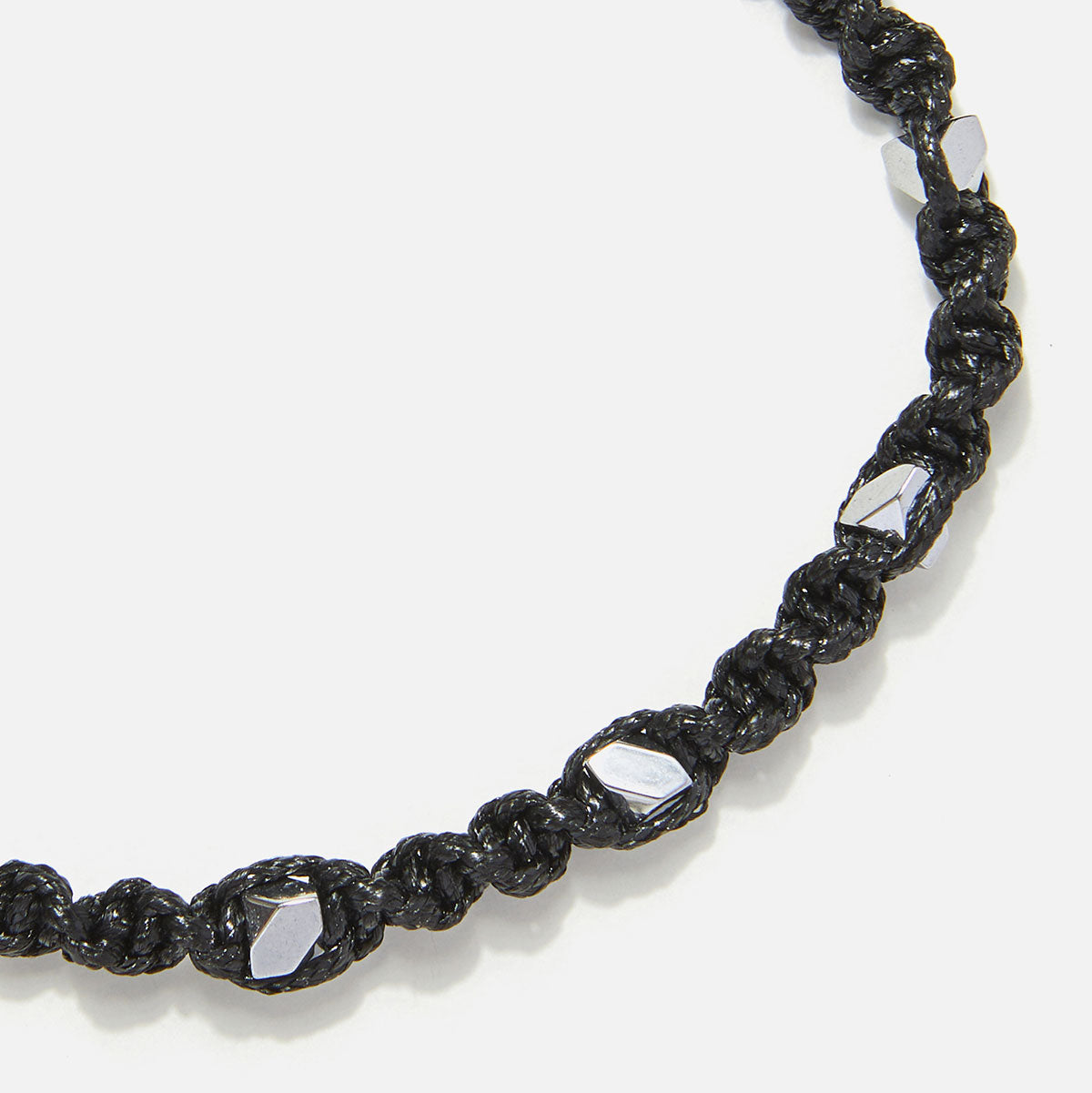 Handmade Men's Adjustable Beaded Bracelet