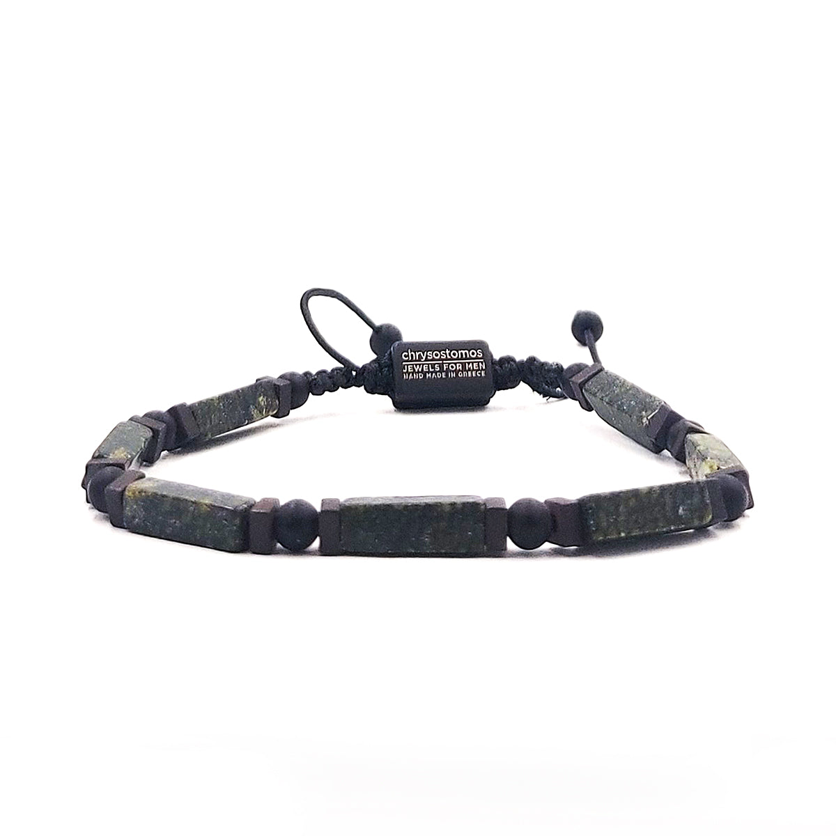Handmade Men's Adjustable Beaded Bracelet