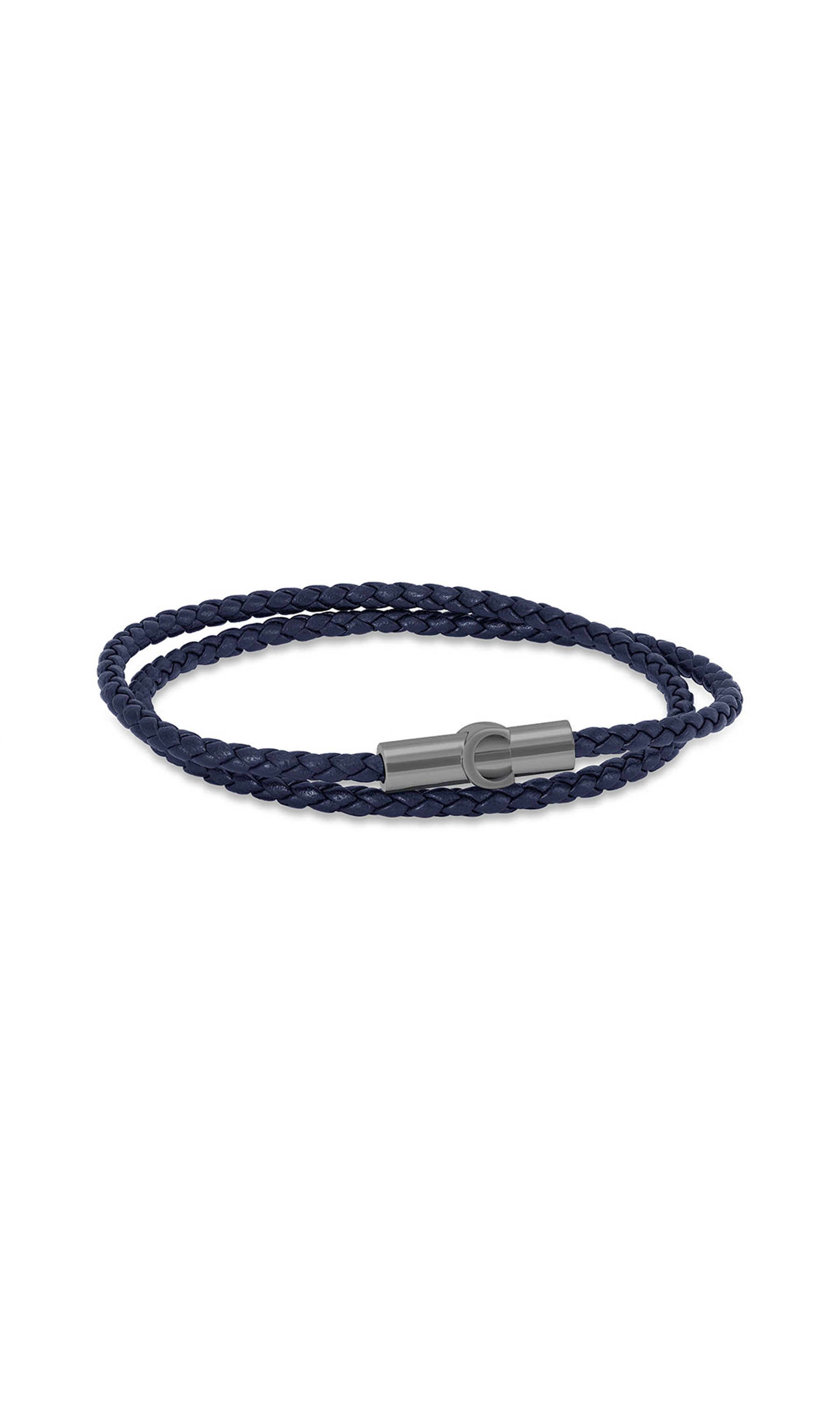 Umberto Braided Leather Bracelet for Men