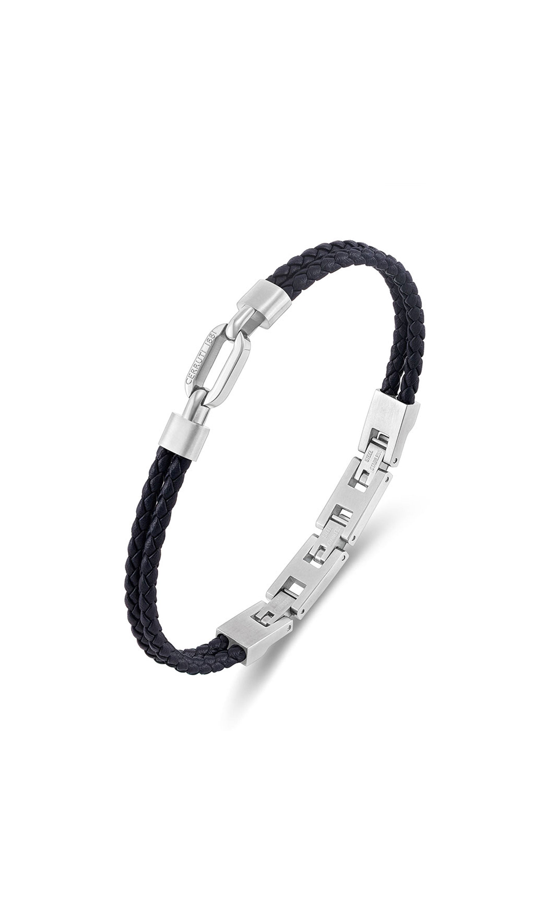 Tommaso Braided Leather Bracelet for Men