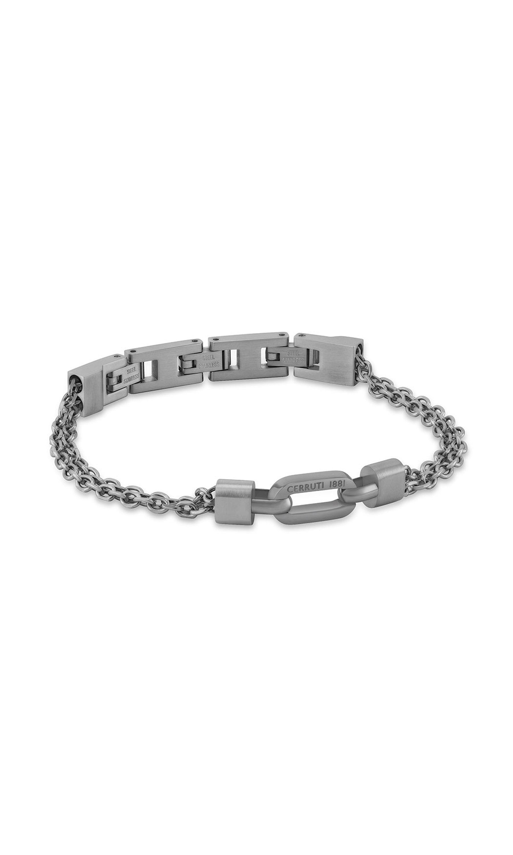 Cerruti 1881 Tommaso Stainless Steel Chain Bracelet for Men