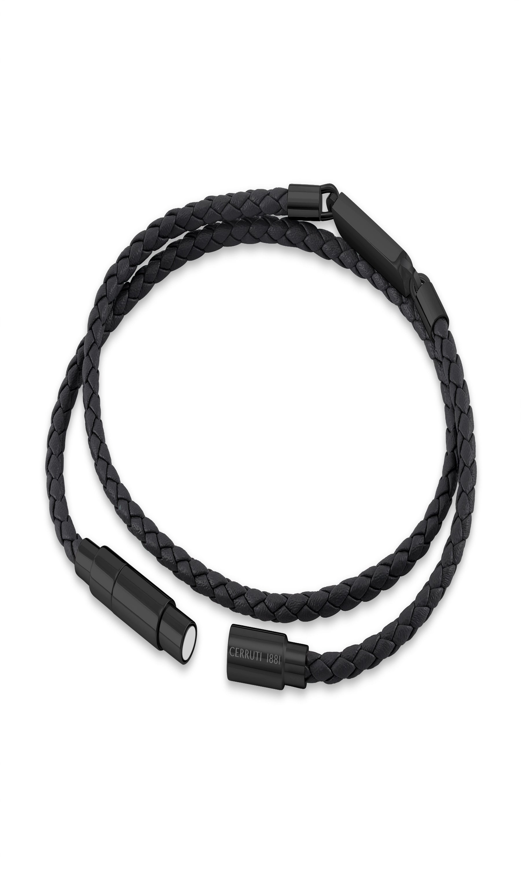 Emiliano Braided Leather Bracelet for Men