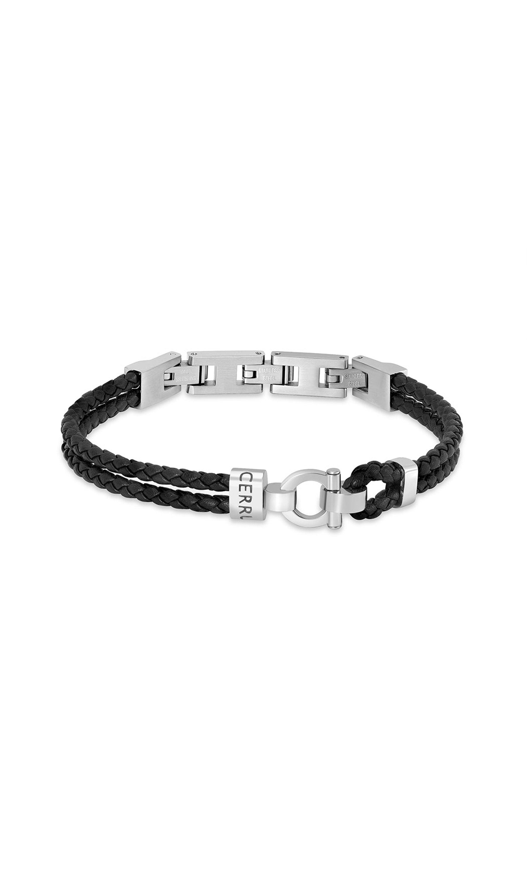 Federico Braided Leather Bracelet for Men