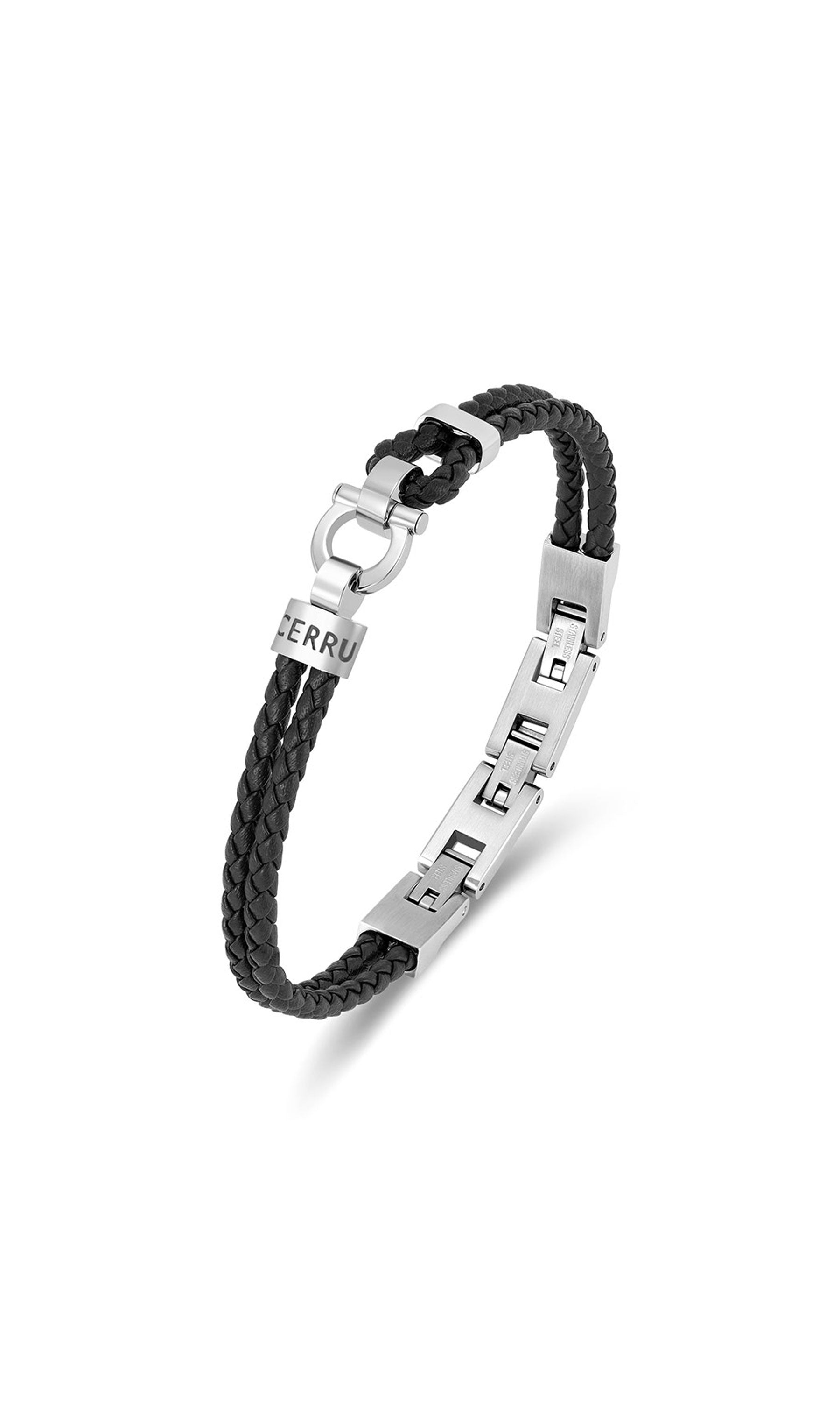 Federico Braided Leather Bracelet for Men