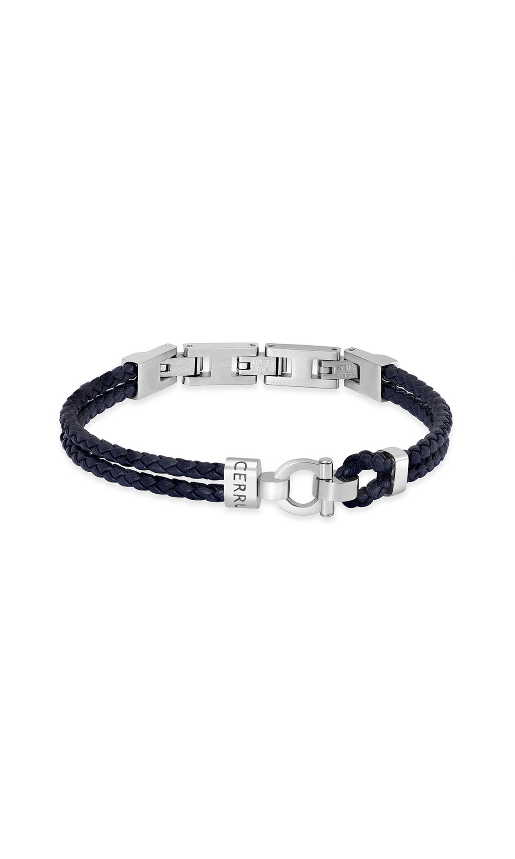 Federico Braided Leather Bracelet for Men
