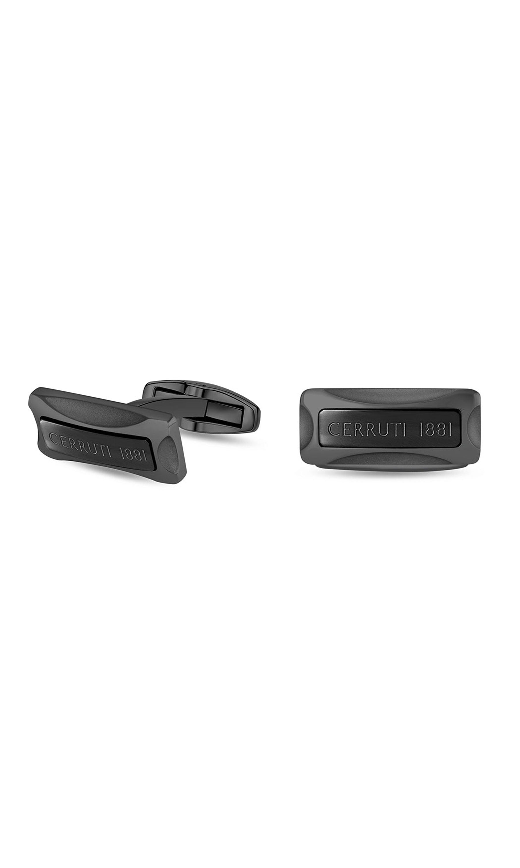 Bernardo Stainless Steel Rectangular Cufflinks for Men