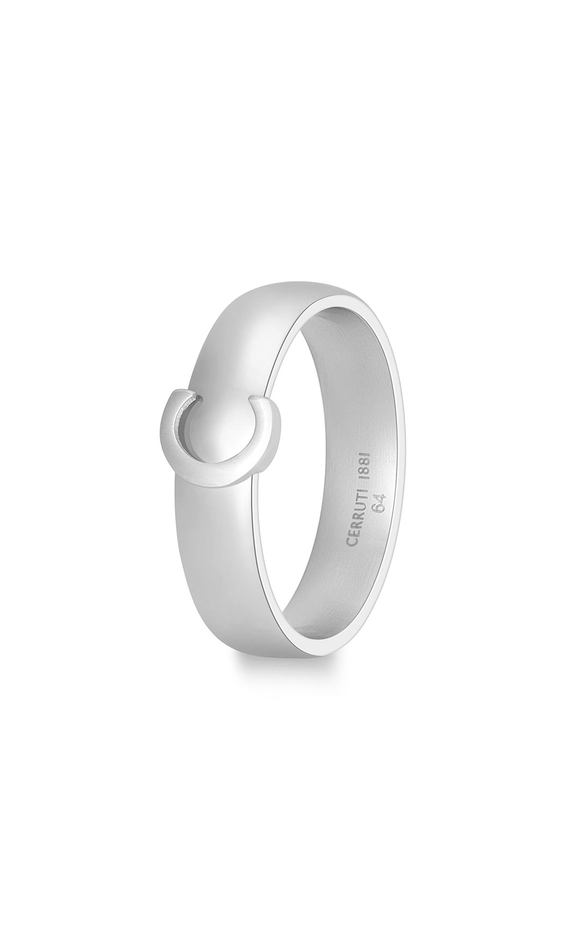 Luigi Stainless Steel Band Ring for Men