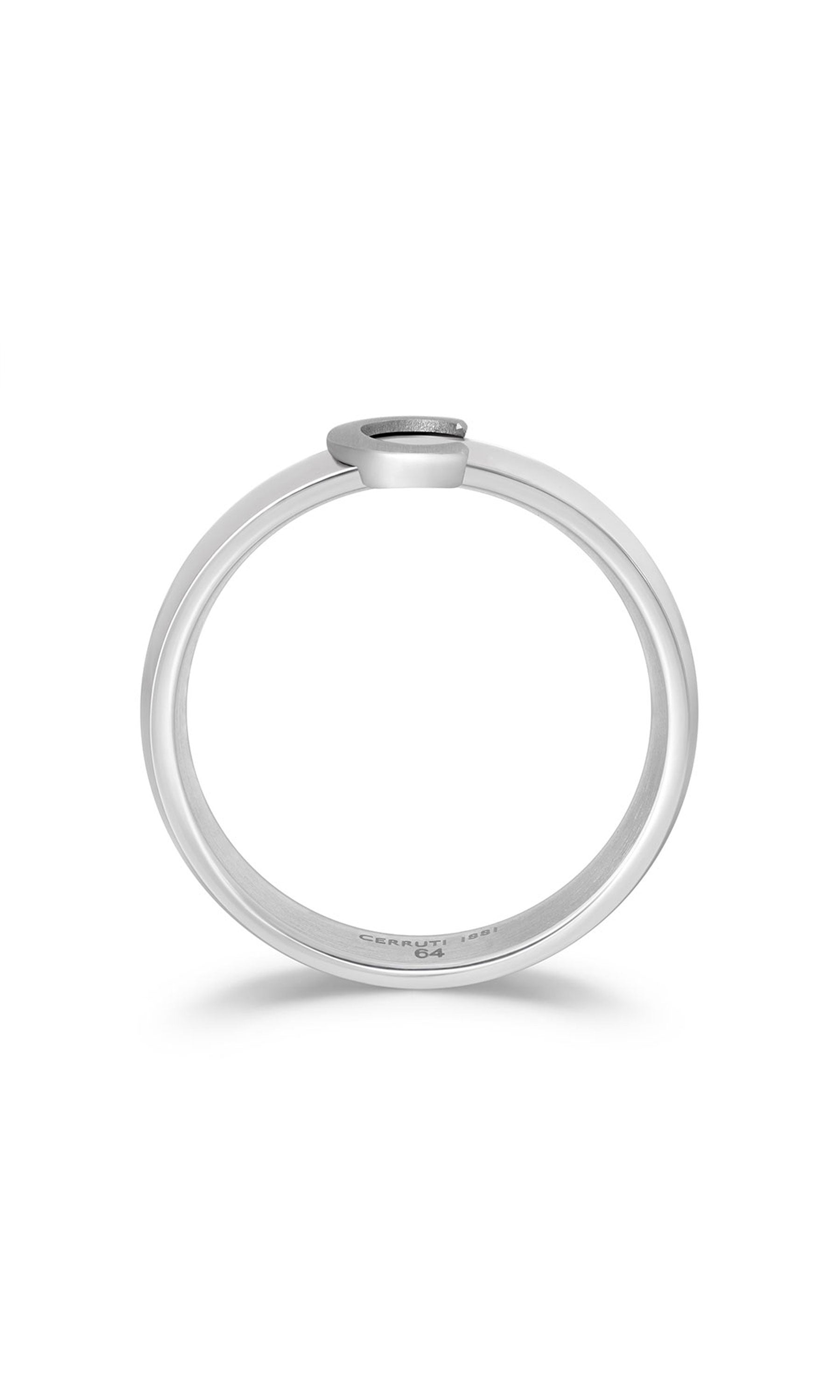 Luigi Stainless Steel Band Ring for Men