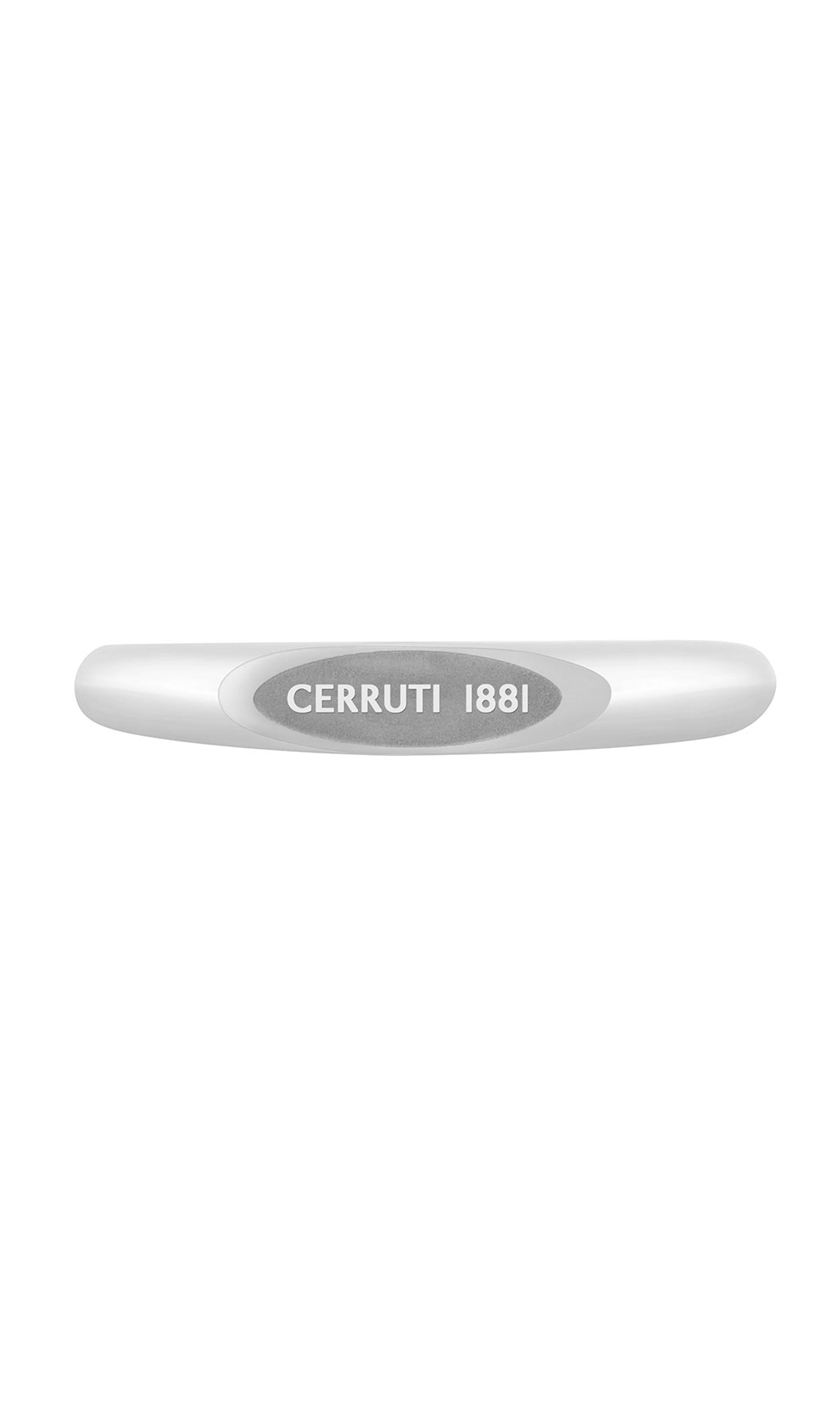 Cerruti 1881 Luigi Stainless Steel Band Ring for Men