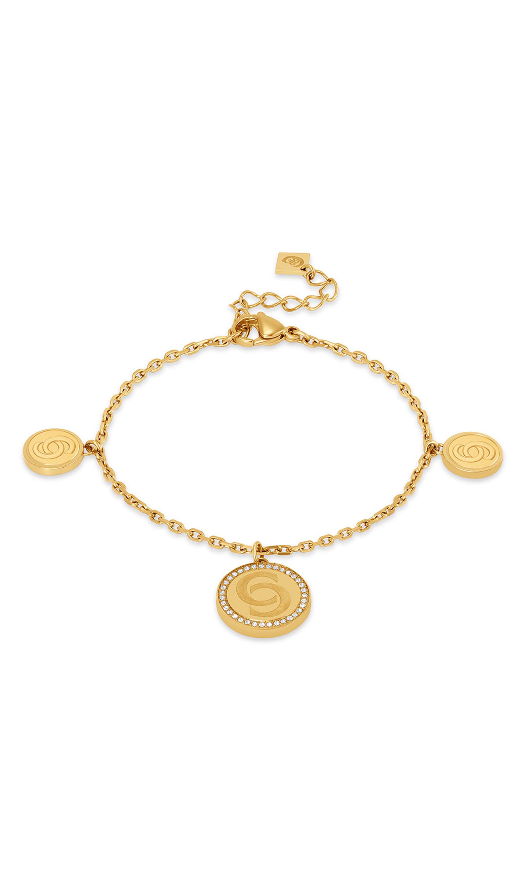 Cerruti 1881 Ines Stainless Steel Chain Bracelet for Women