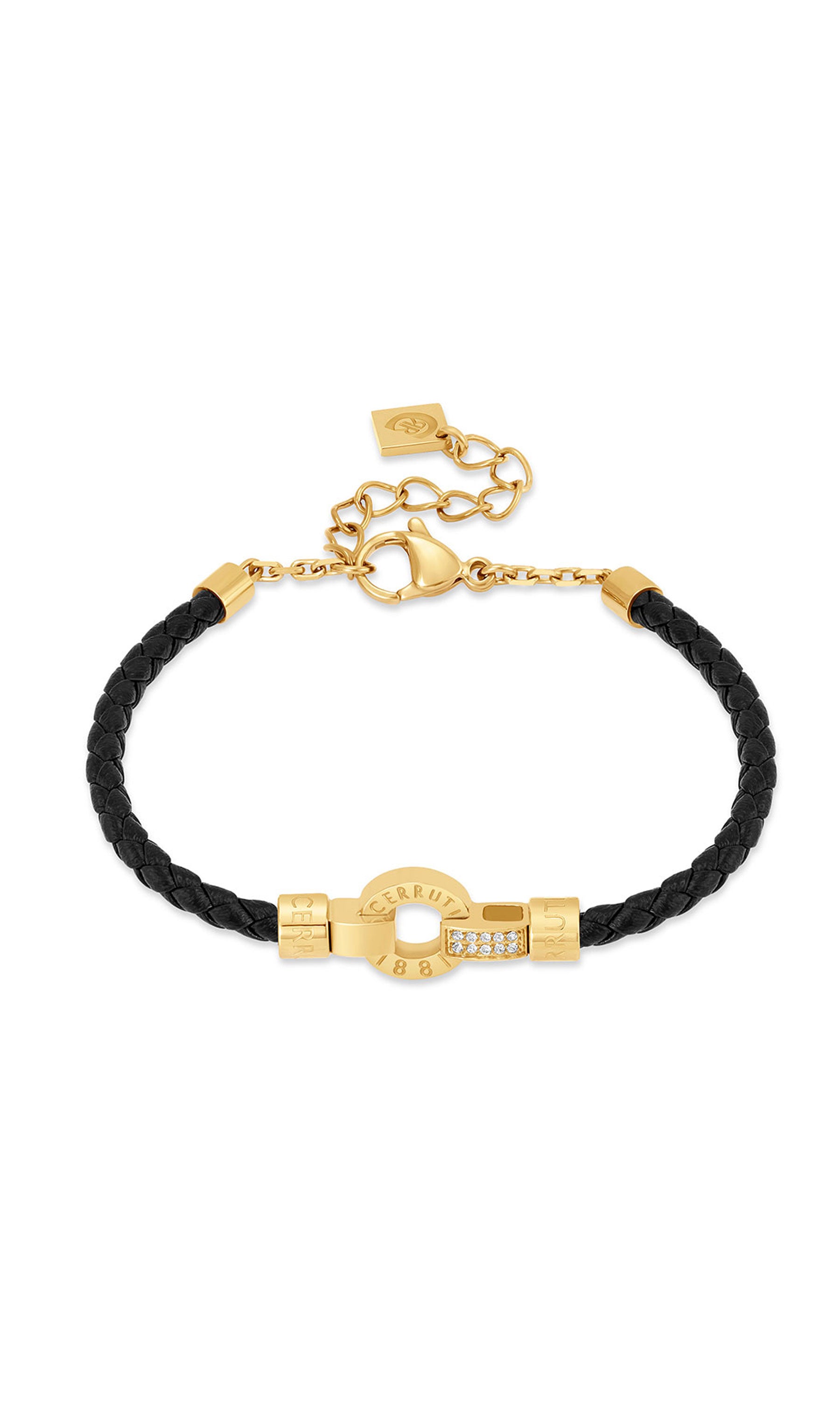 Sabrina Braided Leather Bracelet for Women