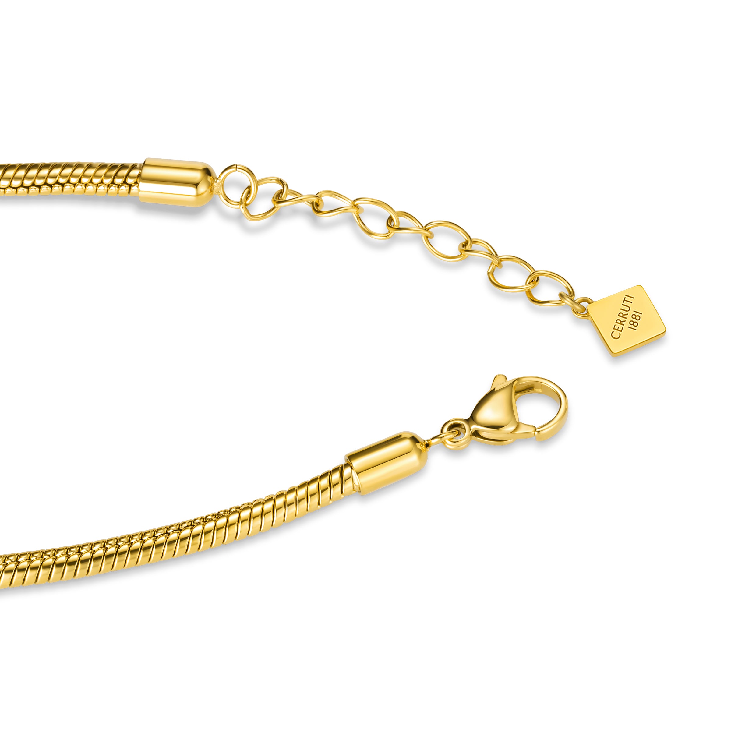 Tiziana Women's Gold Plated Snake Chain Bracelet