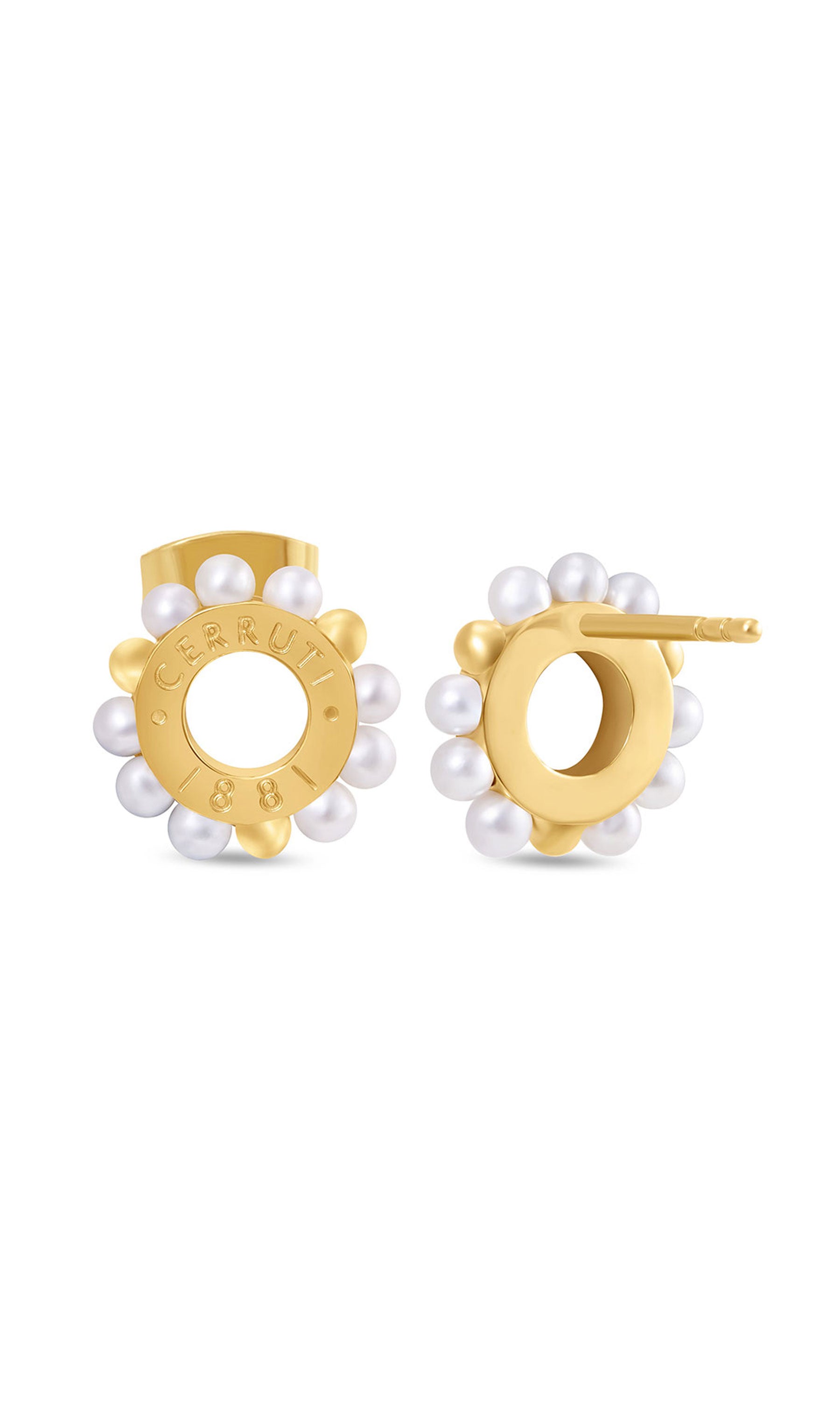 Maddalena Stainless Steel Studs Earrings for Women