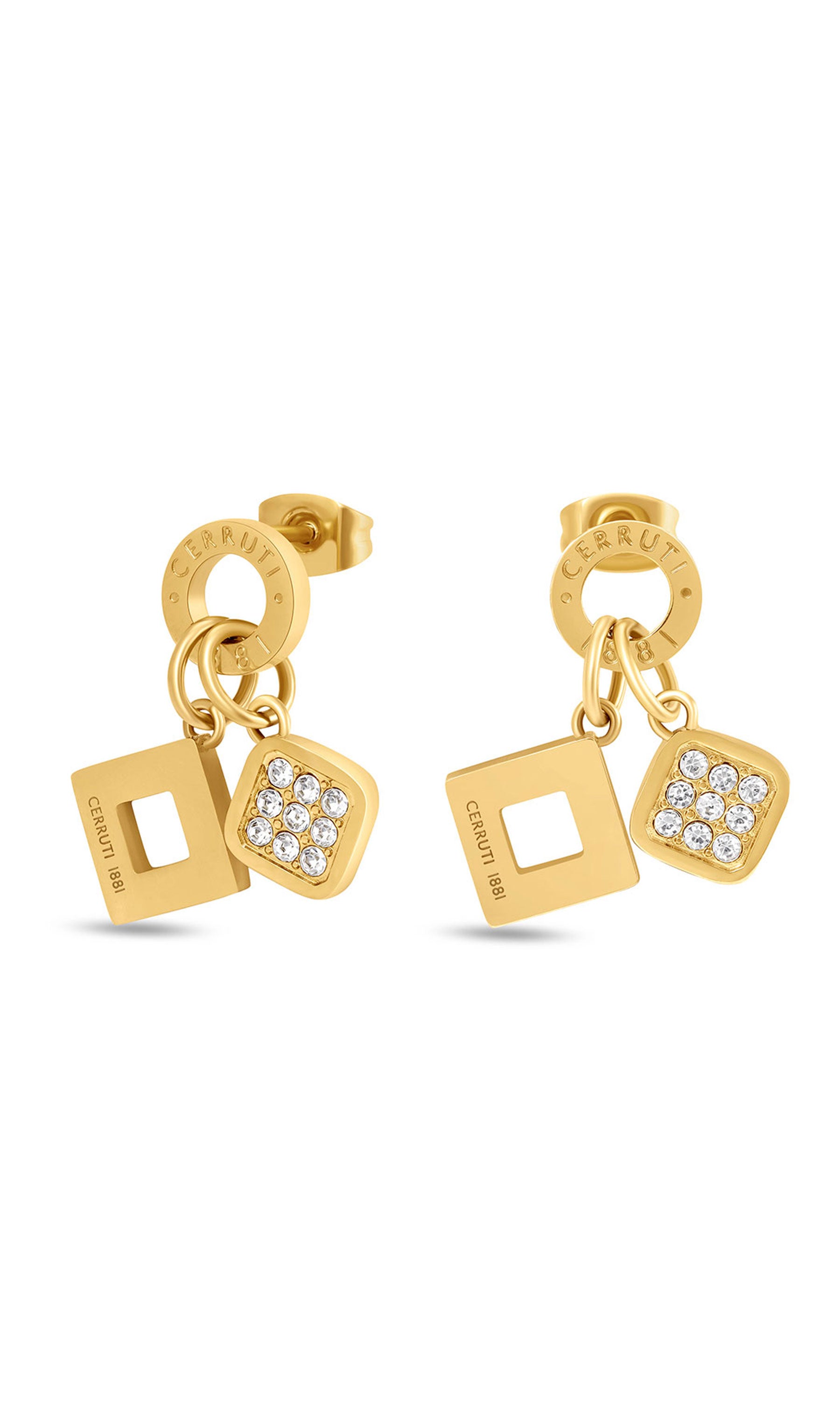 Nadia Stainless Steel Drop Earrings for Women