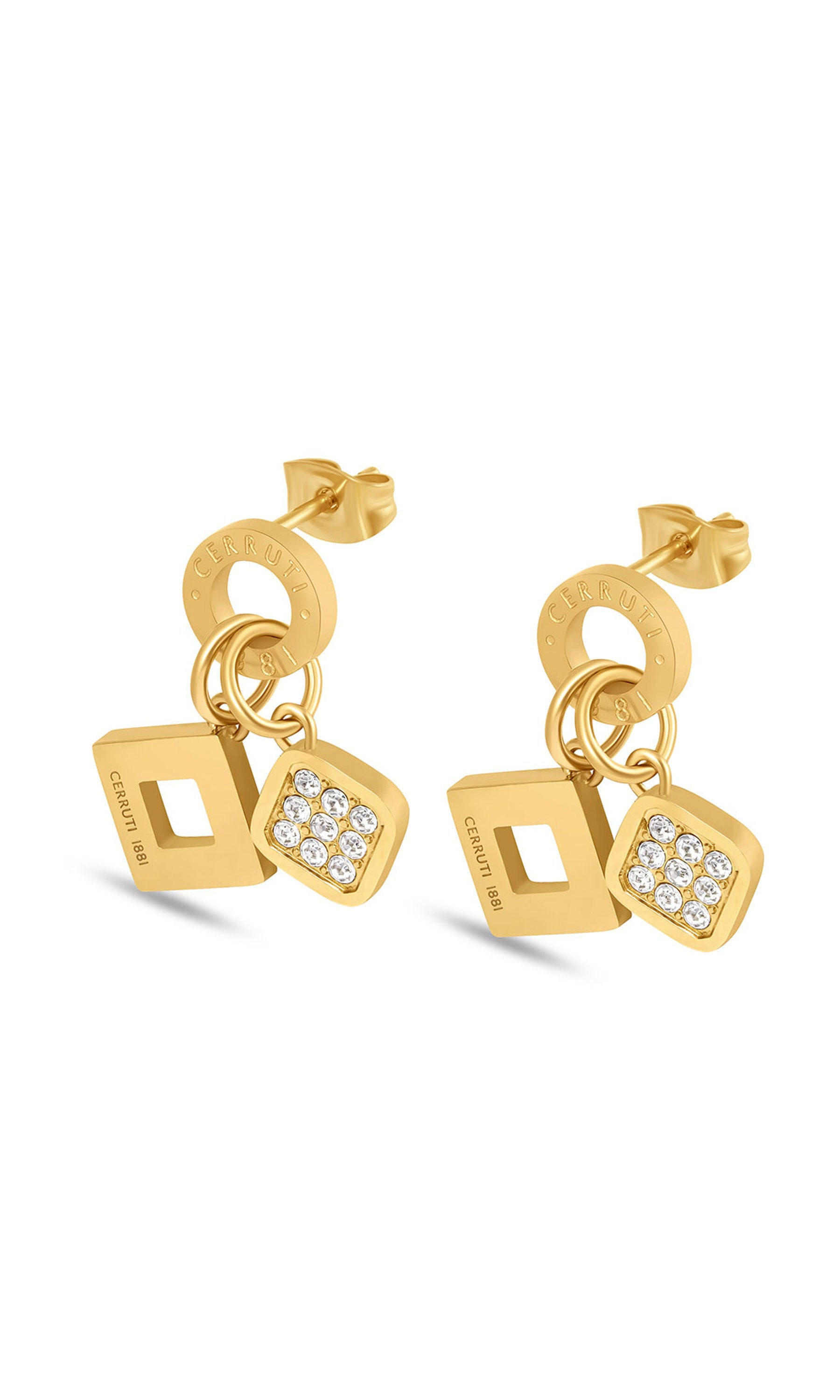 Nadia Stainless Steel Drop Earrings for Women