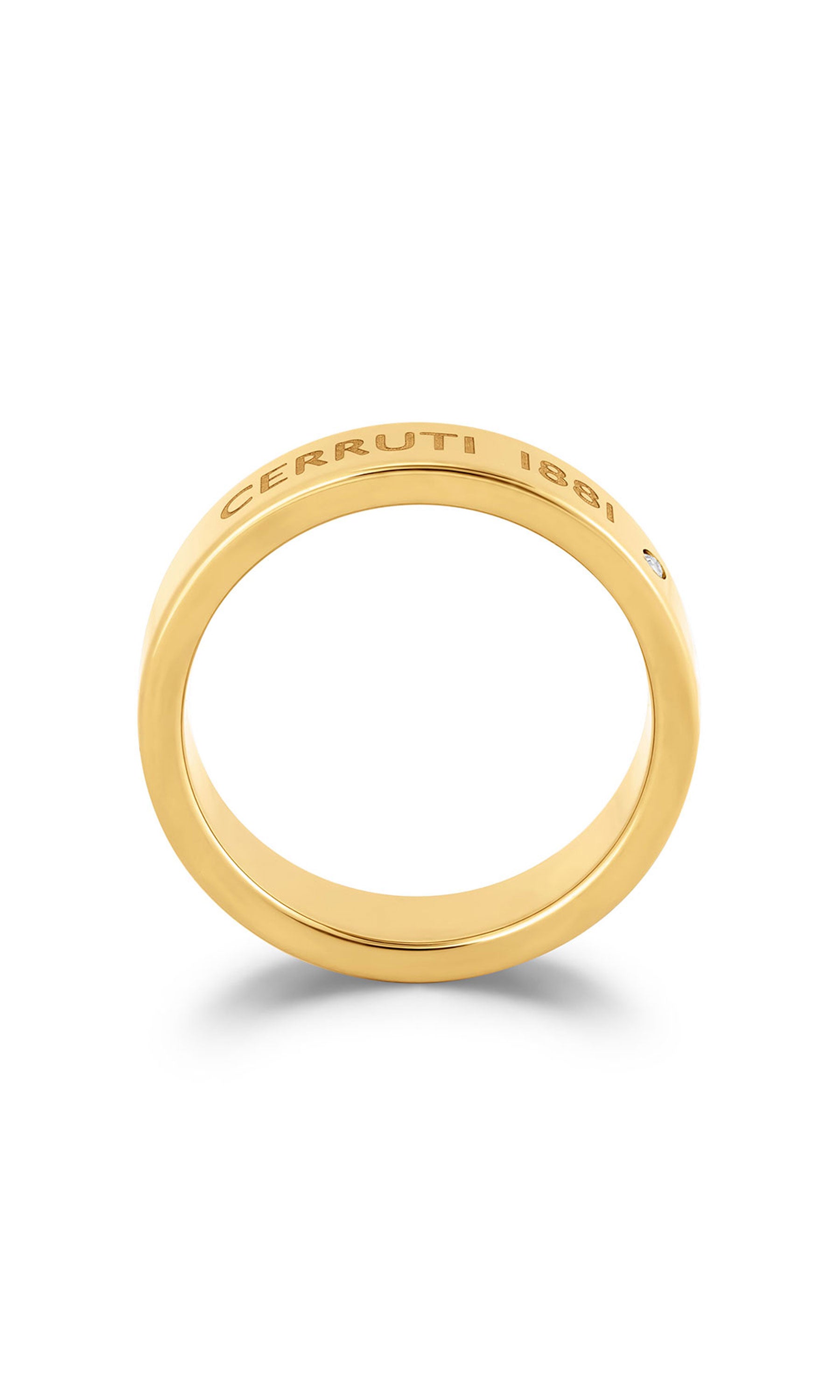 Erika Stainless Steel Band Ring for Women