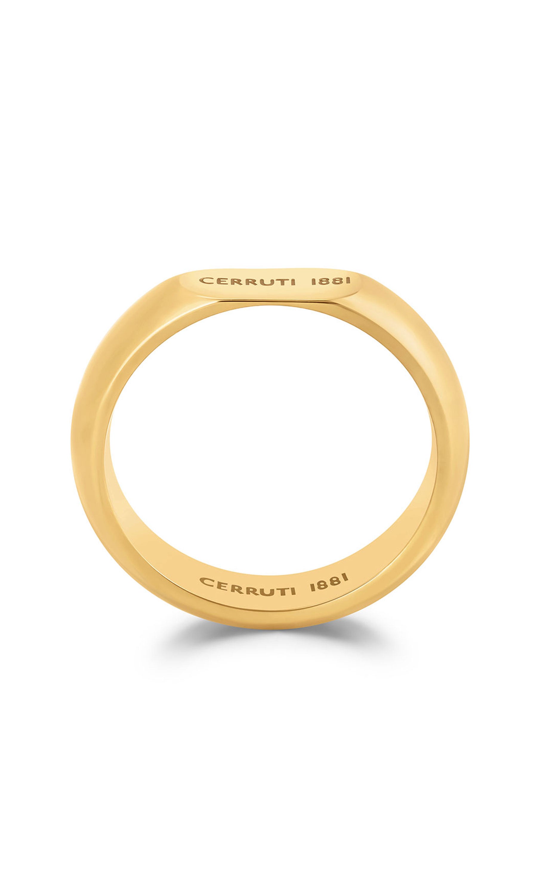 Flavia Stainless Steel Band Ring for Women