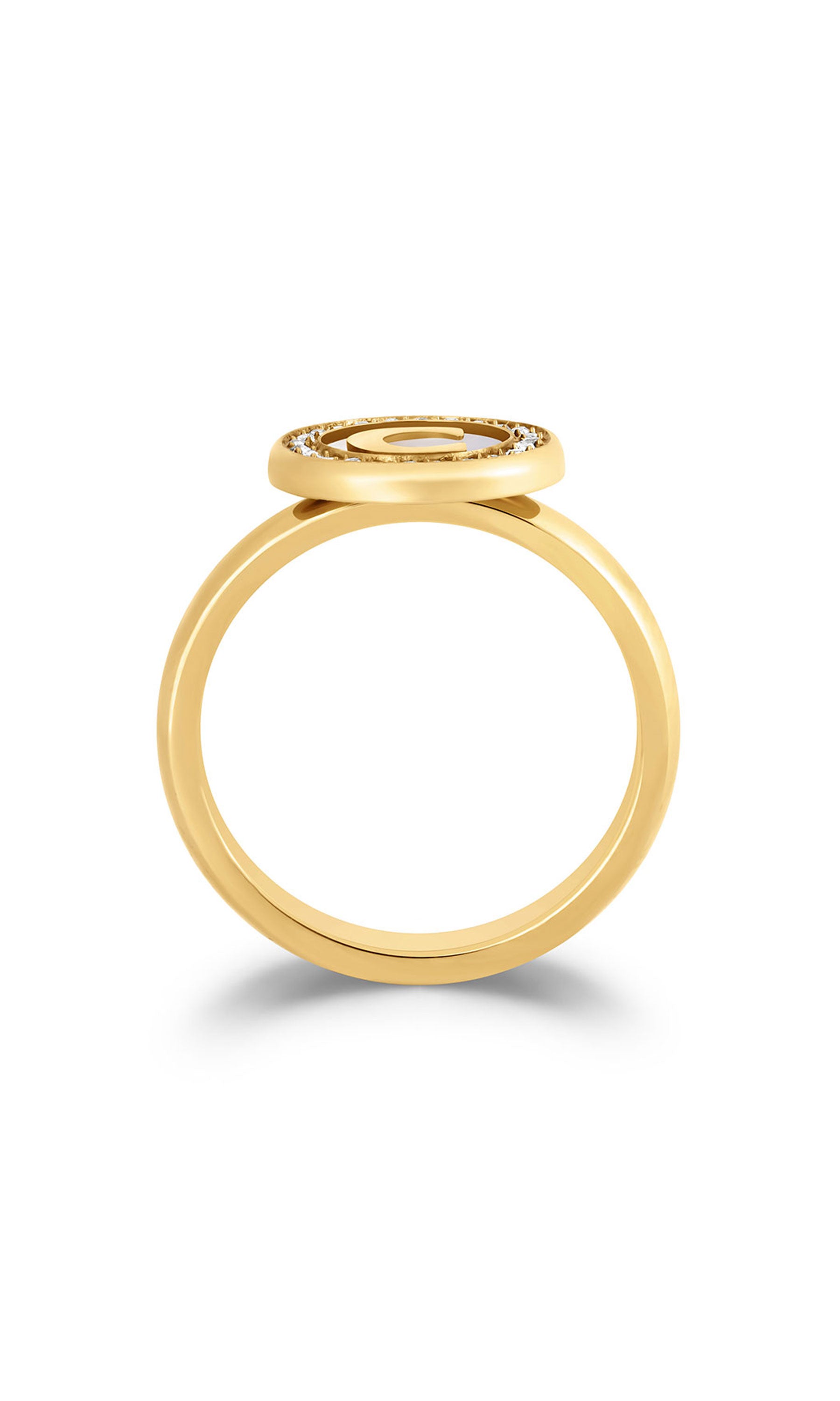 Raffaella Stainless Steel Halo Ring for Women