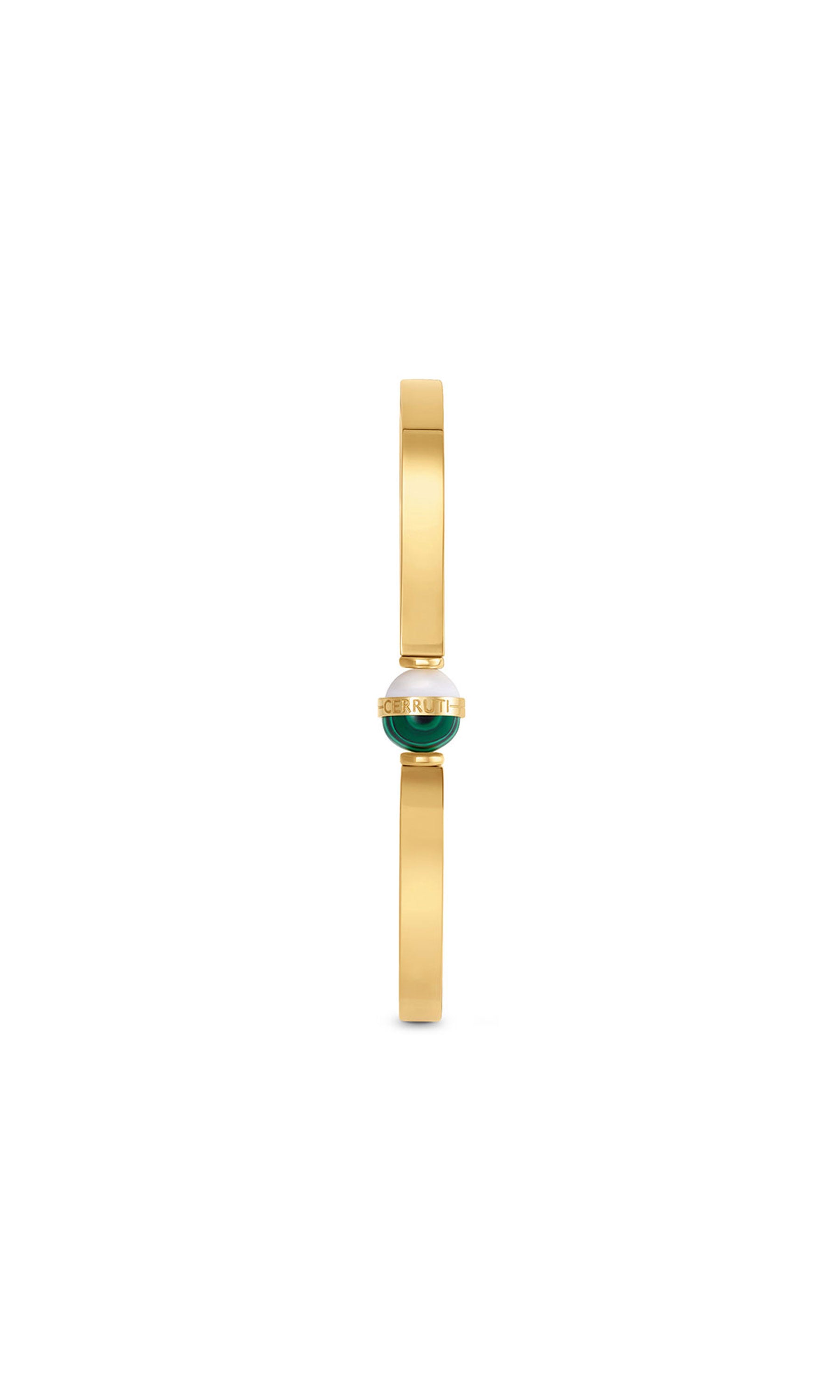 Luciana Stainless Steel Hinged Bangle for Women