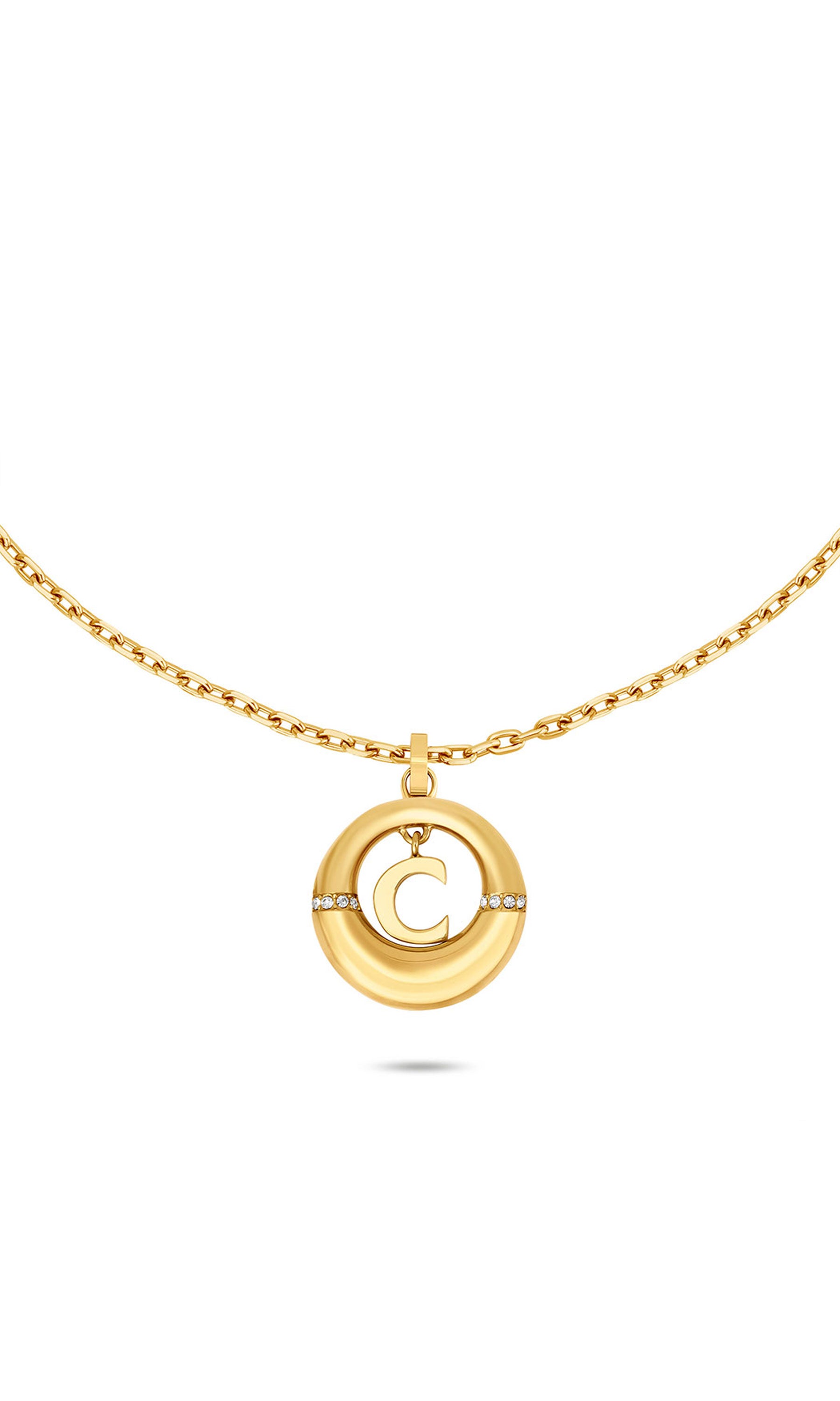 Cerruti 1881 Valeria Stainless Steel Pendant Necklace for Women