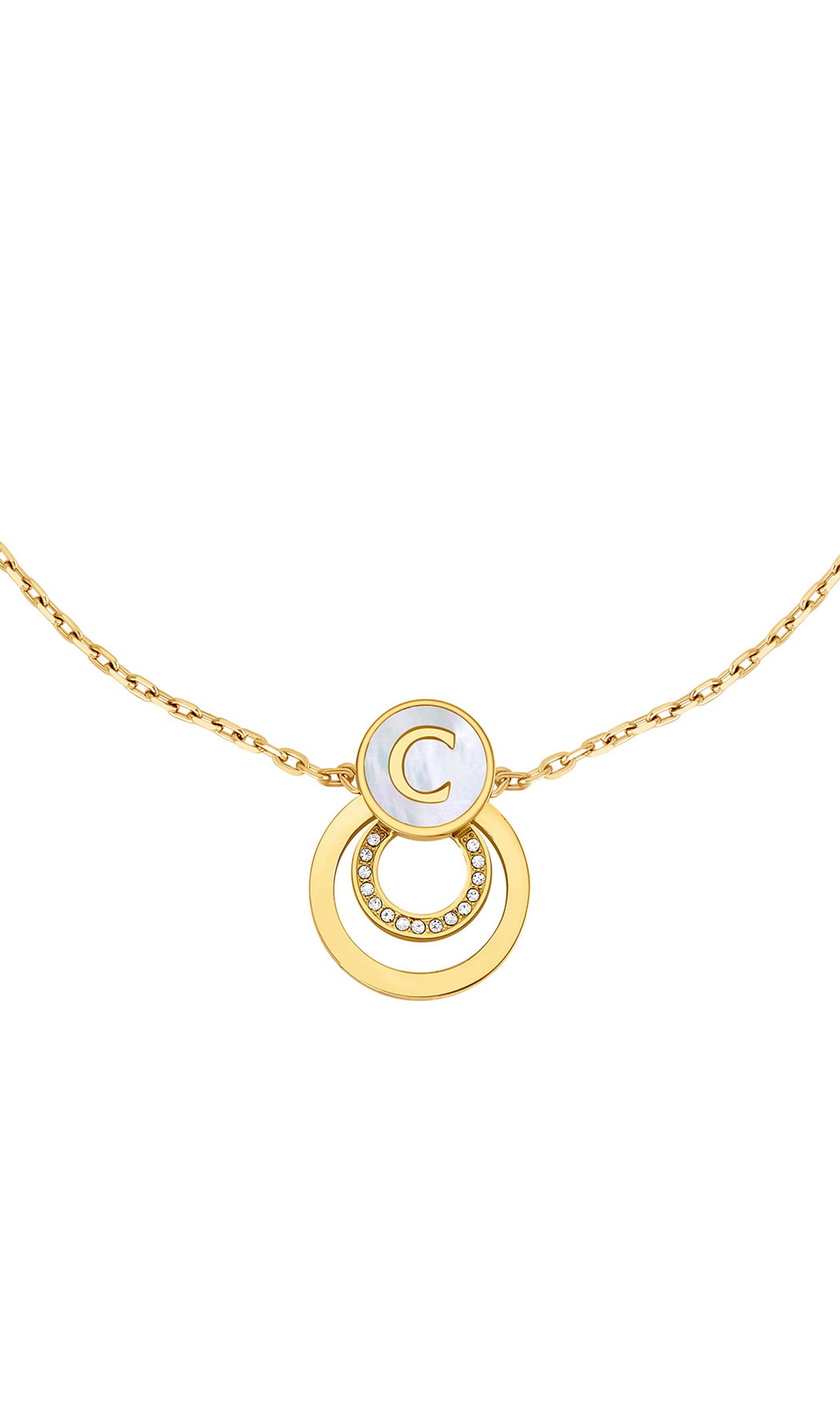 Cerruti 1881 Elena Stainless Steel Pendant Necklace for Women