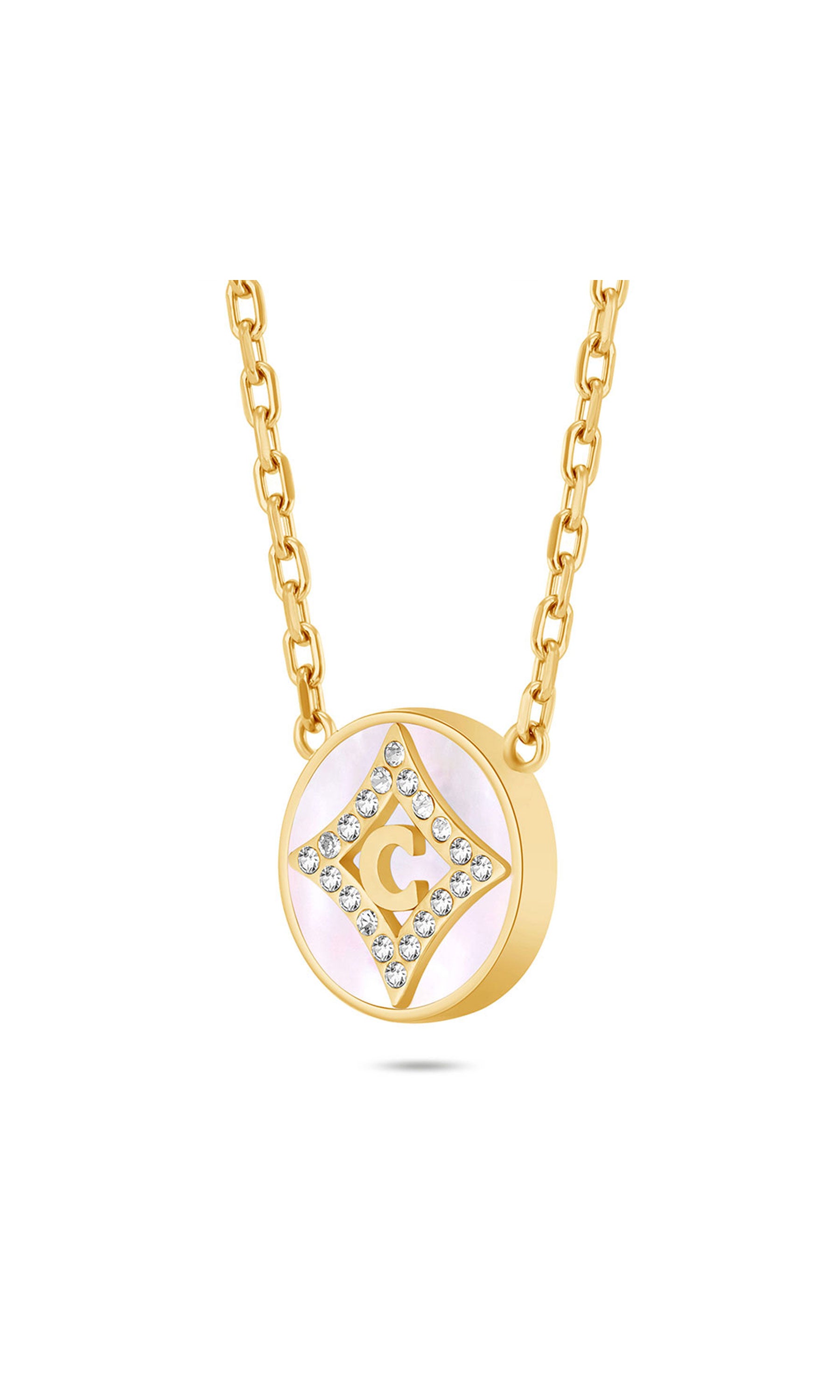 Cerruti 1881 Tessa Stainless Steel Pendant Necklace for Women