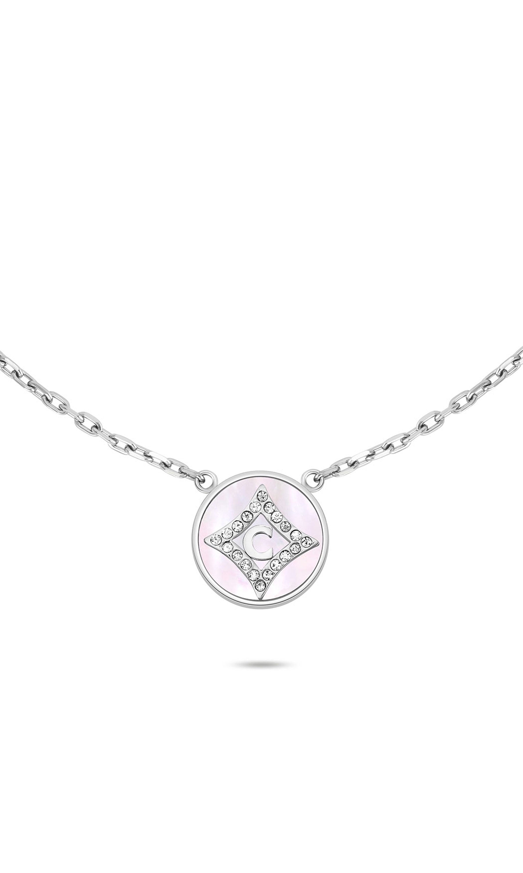 Cerruti 1881 Tessa Stainless Steel Pendant Necklace for Women