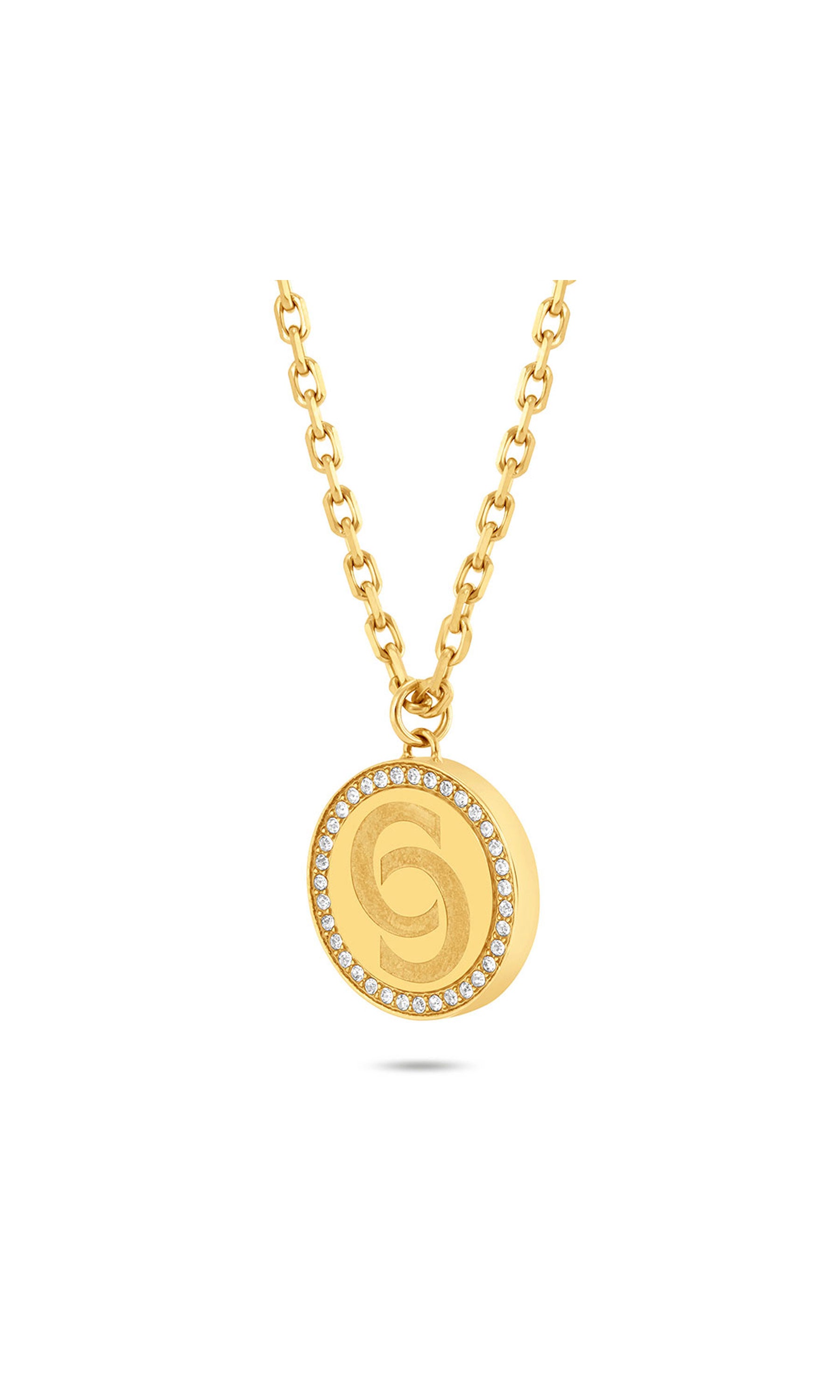 Cerruti 1881 Ines Stainless Steel Pendant Necklace for Women