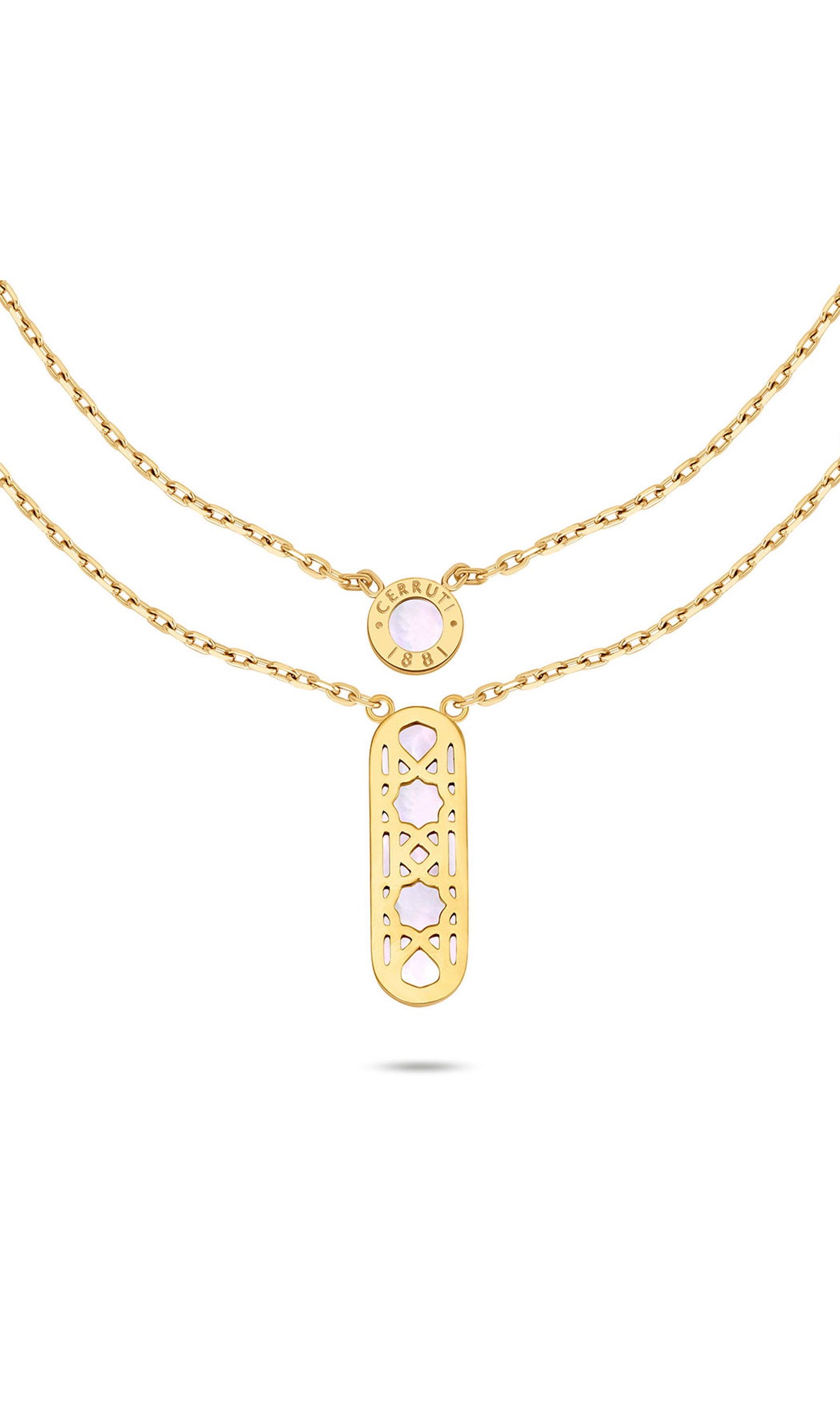 Cerruti 1881 Pamela Stainless Steel Pendant Necklace for Women