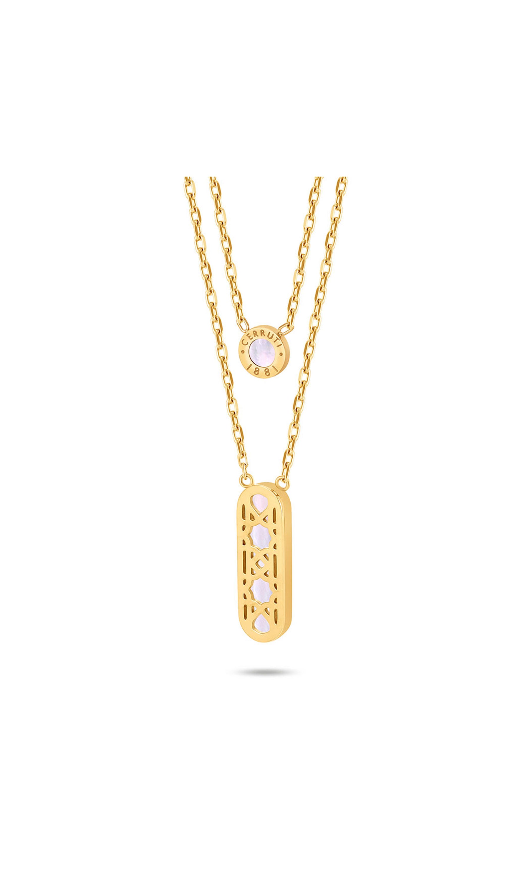 Cerruti 1881 Pamela Stainless Steel Pendant Necklace for Women