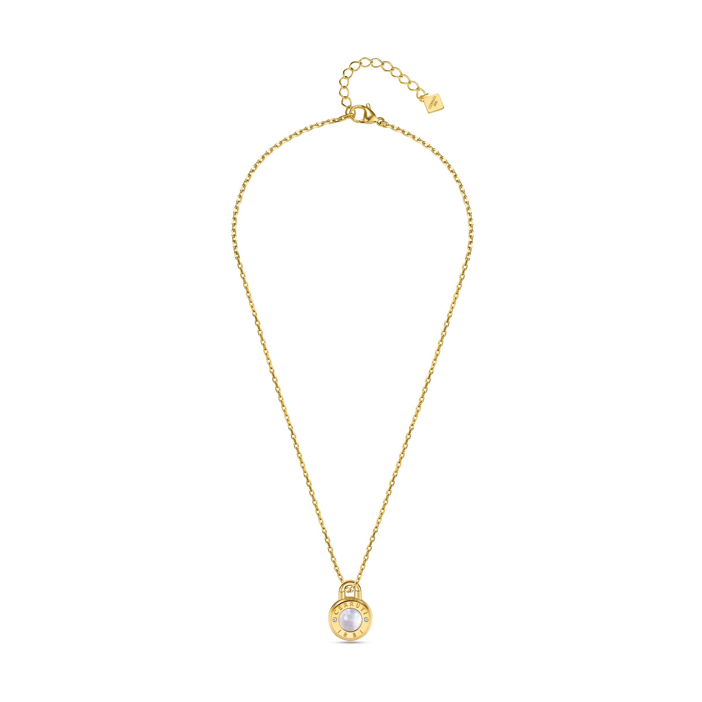 Vittoria Women's Gold Plated Pendant Necklace