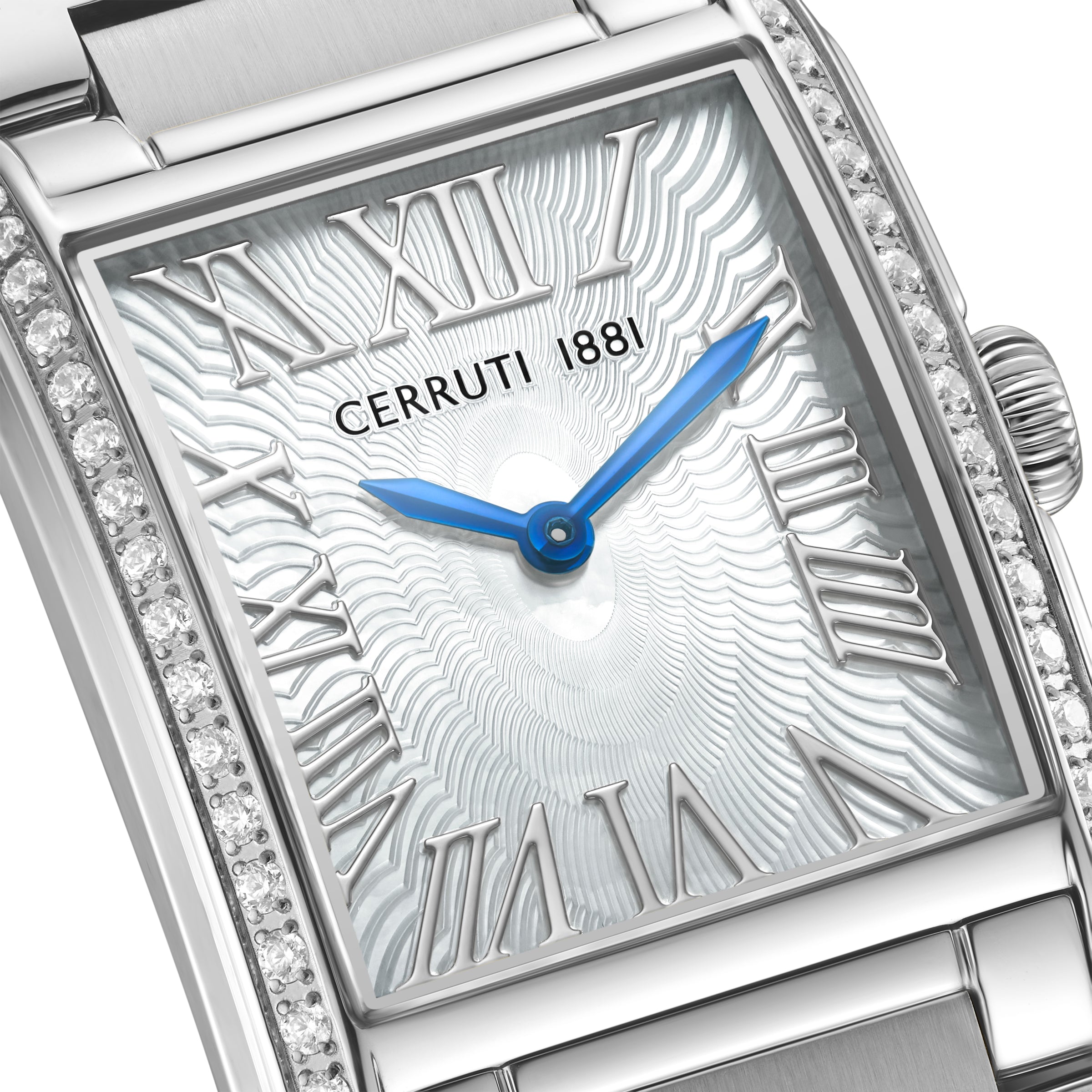 Cerruti 1881 Rendena Stainless Steel Bracelet Analog Watch for Women, 24.5mm
