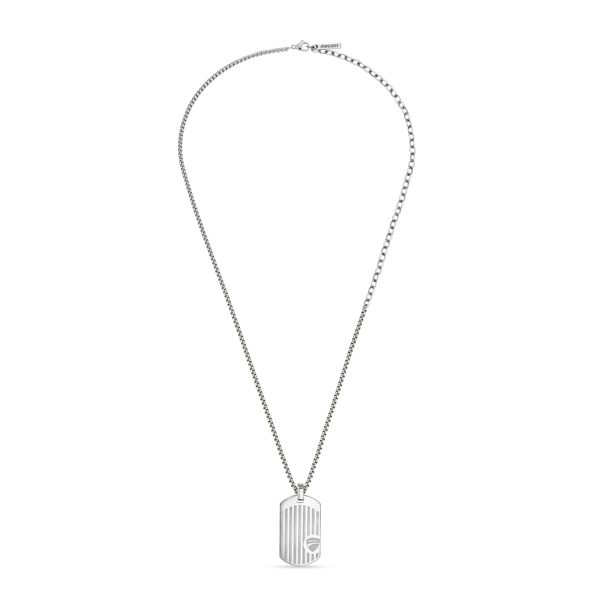 Ducati Squadra Stainless Steel Pendant Necklace for Men