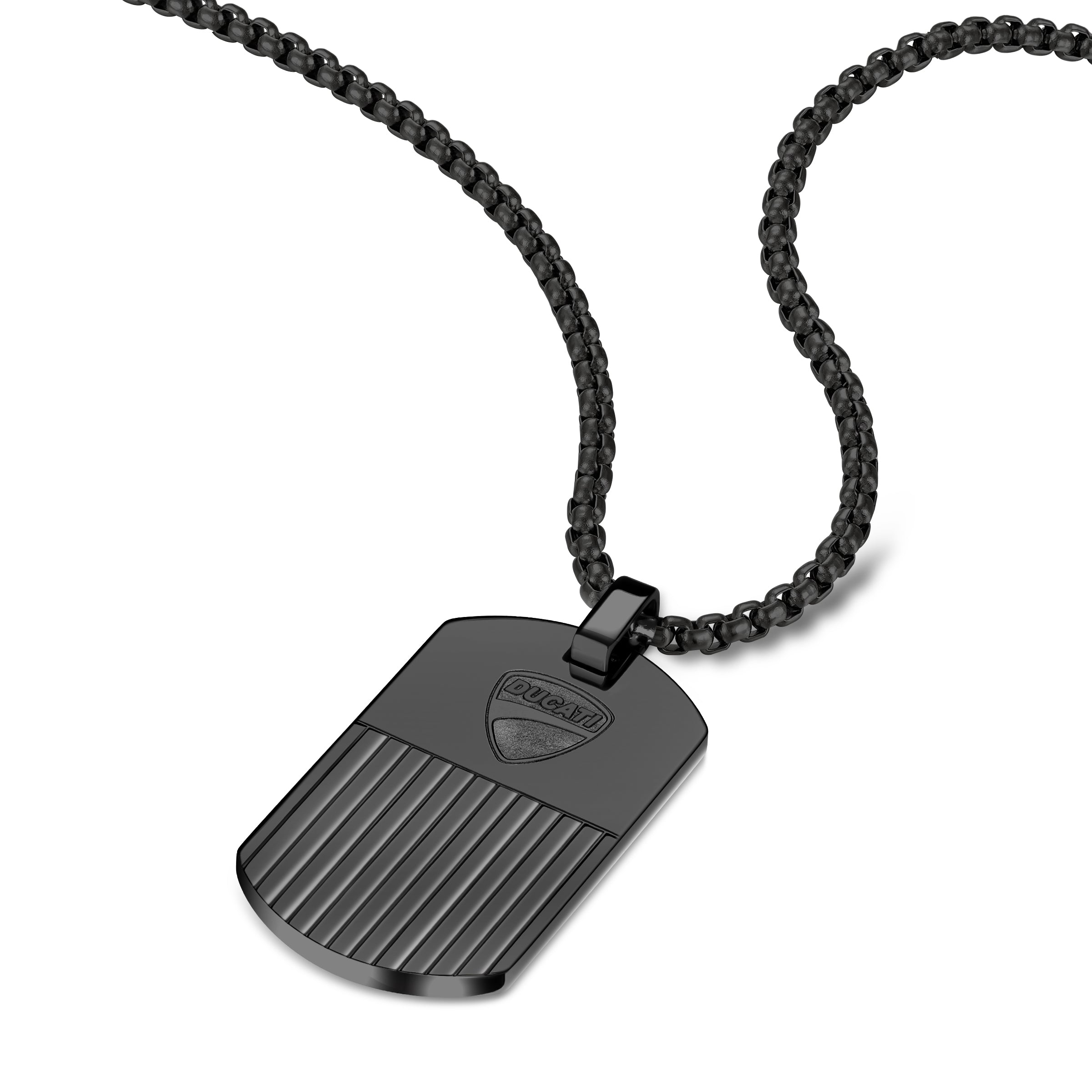 Ducati Desmo Stainless Steel Pendant Necklace for Men