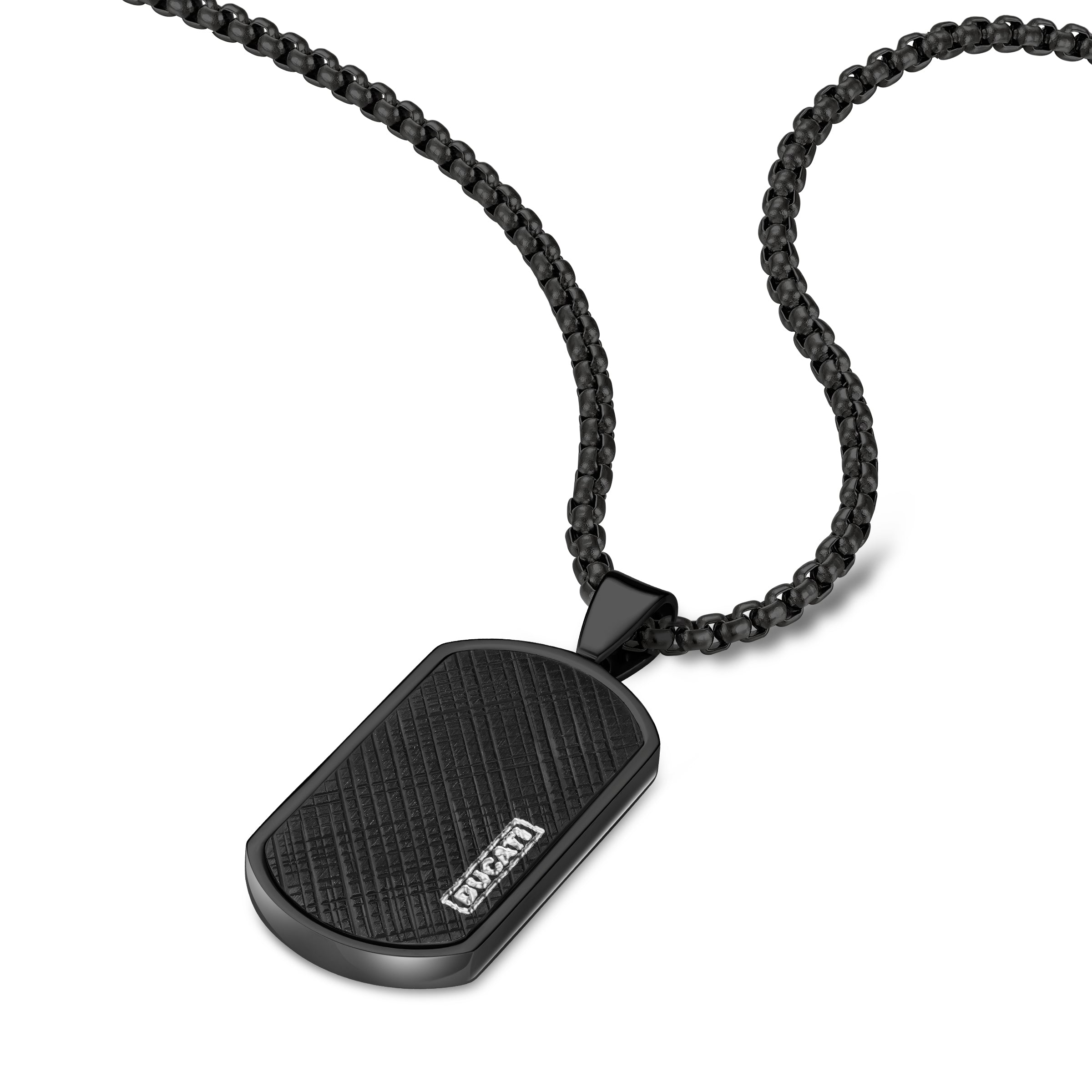 Ducati Vigore Stainless Steel Pendant Necklace for Men