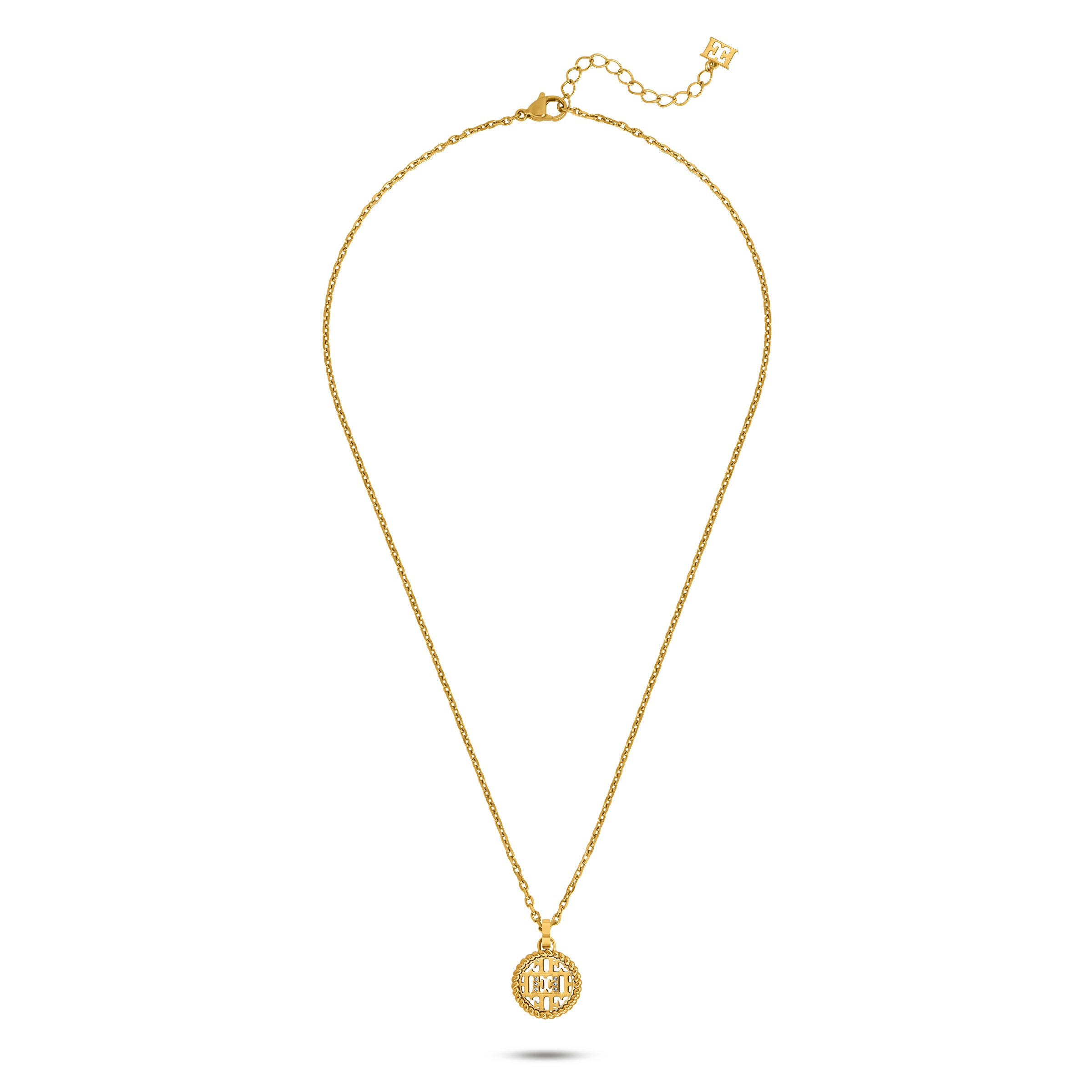 Linda Gold Plated Pendant Necklace for Women