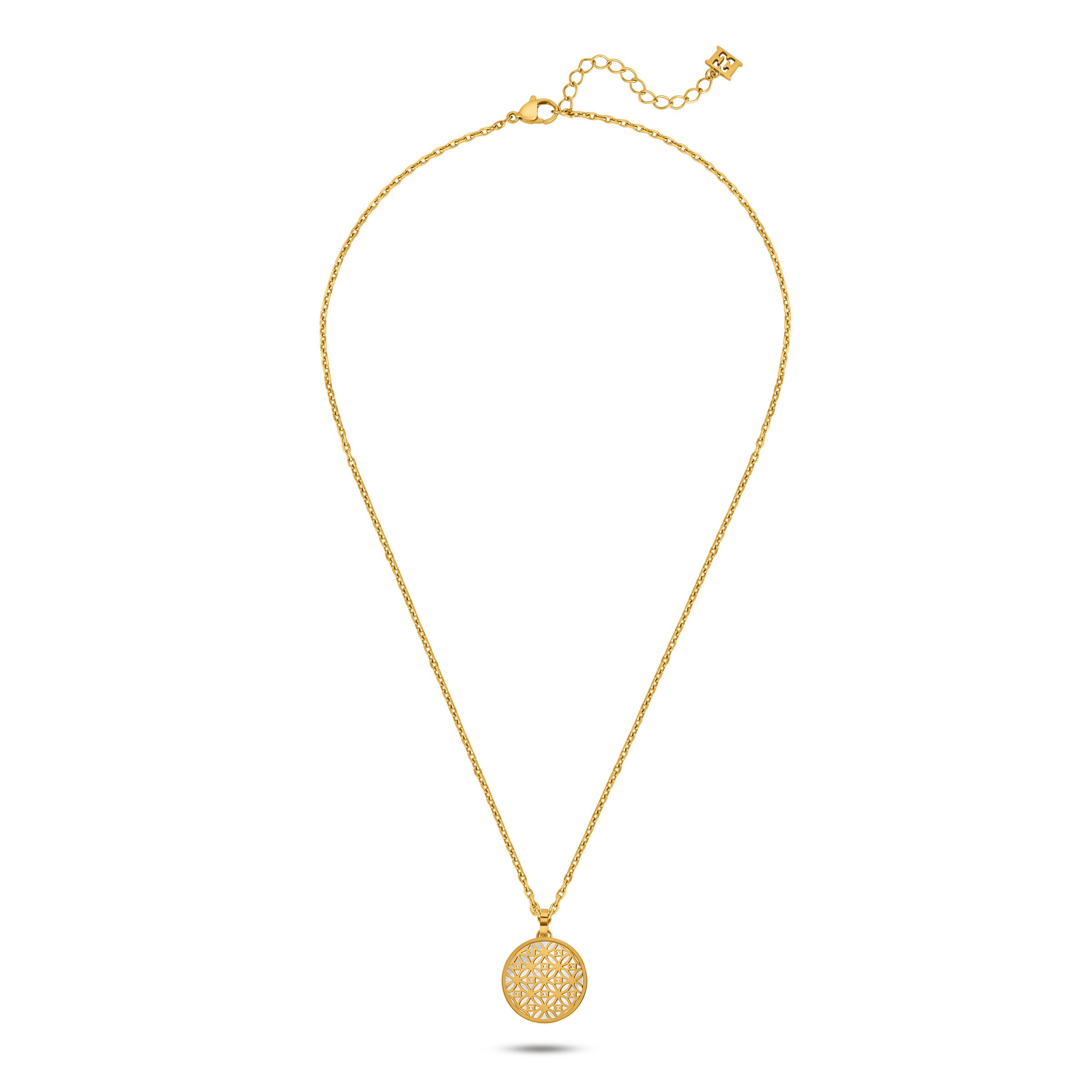 Hind Gold Plated Pendant Necklace for Women