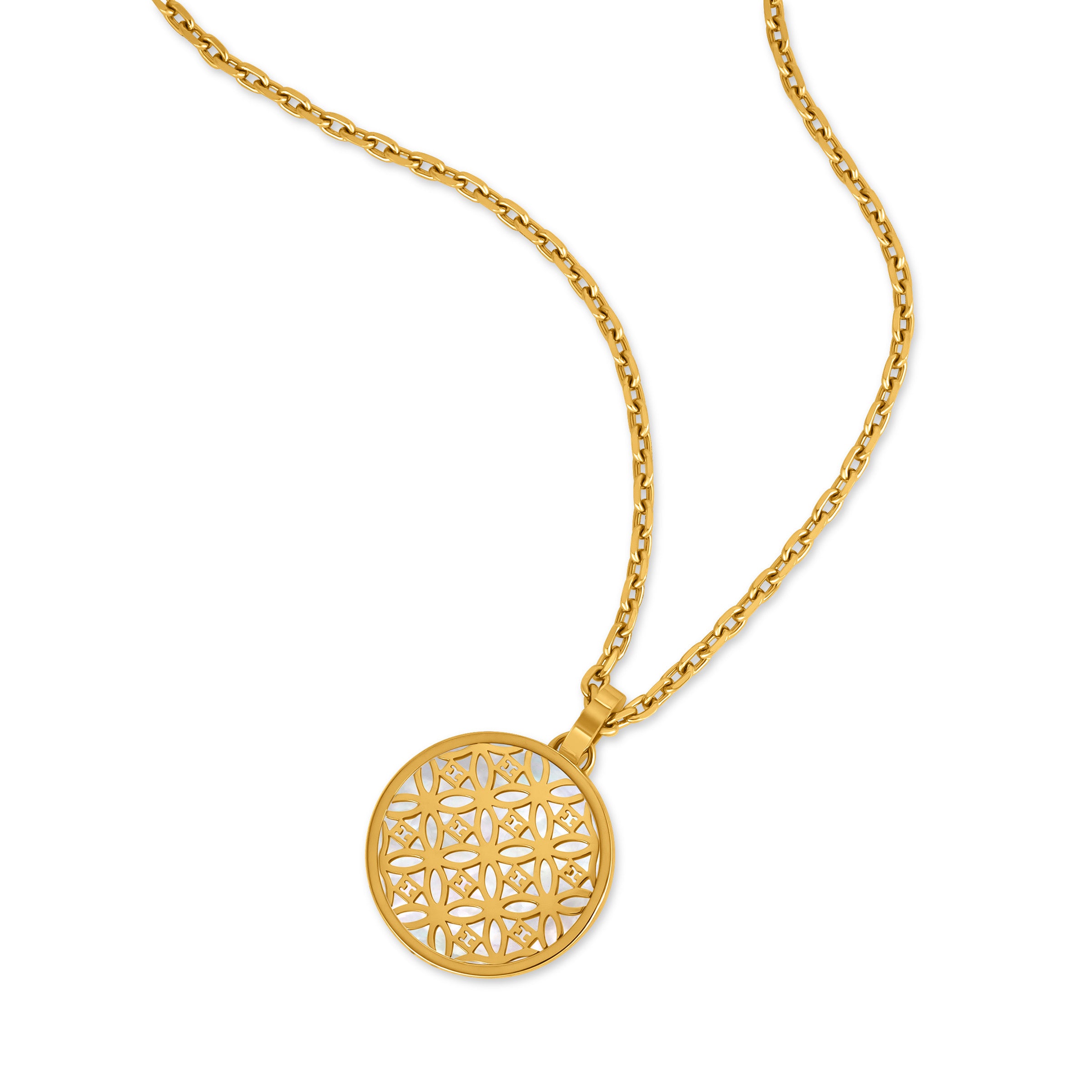 Hind Gold Plated Pendant Necklace for Women
