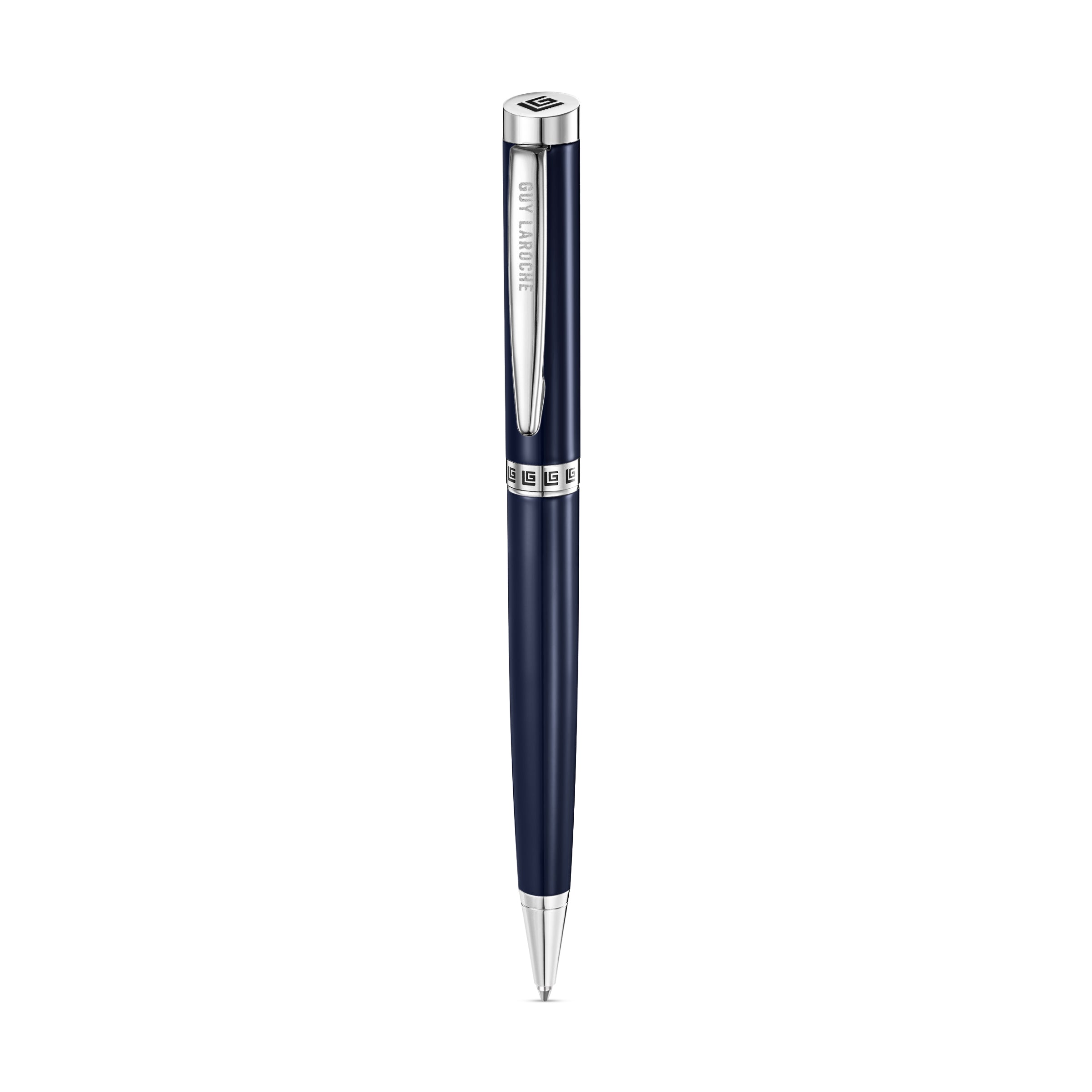 Guy Laroche Romain Twist Ballpoint Pen, Blue Ink