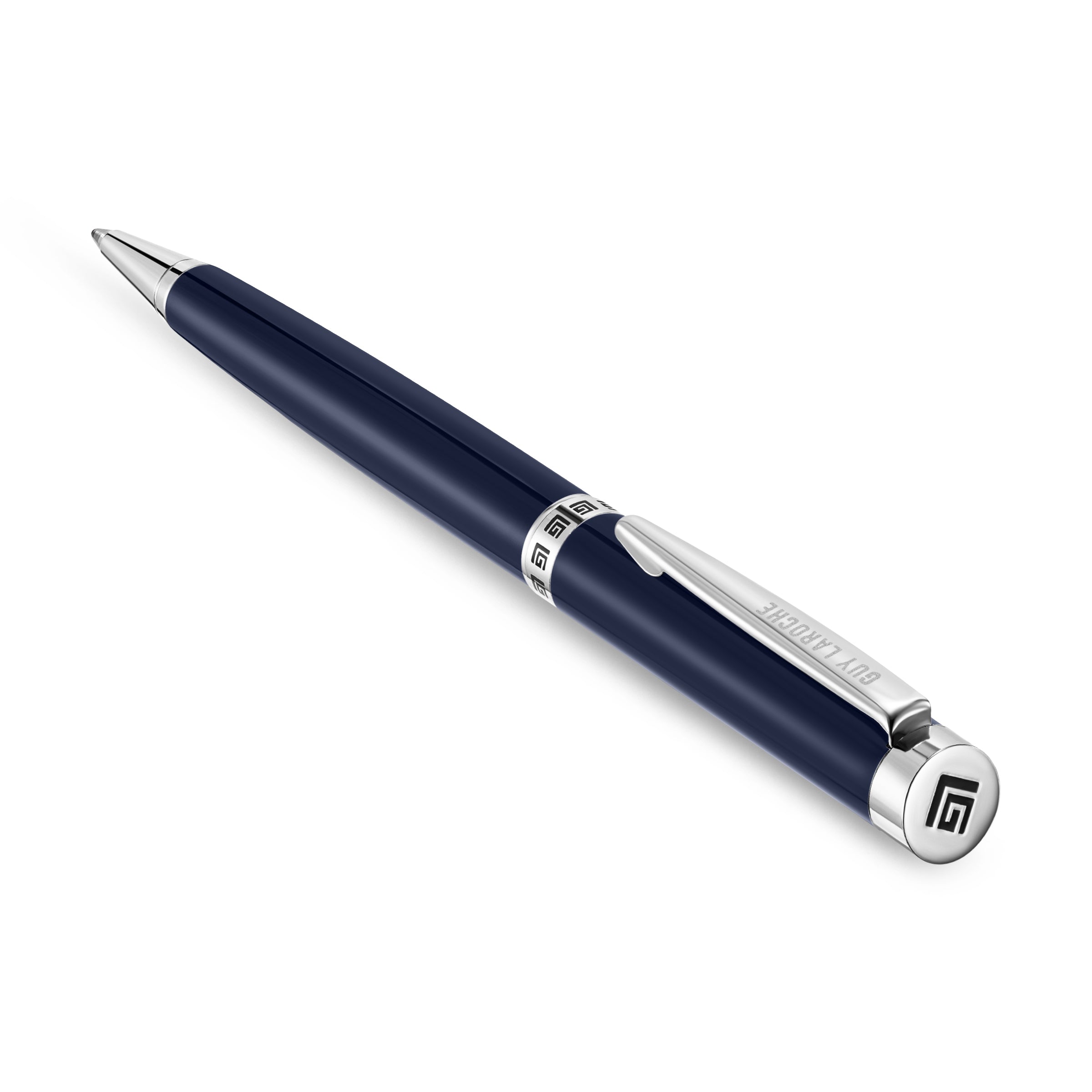 Guy Laroche Romain Twist Ballpoint Pen, Blue Ink